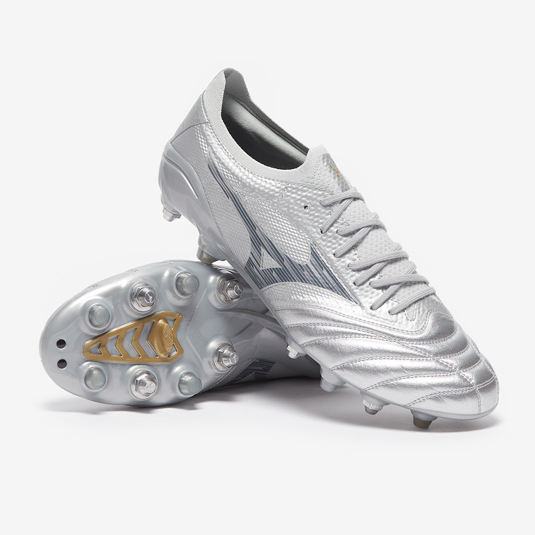 Mizuno Morelia Neo IV Beta Elite SG - Galaxy Silver/Gold/Cool Gray