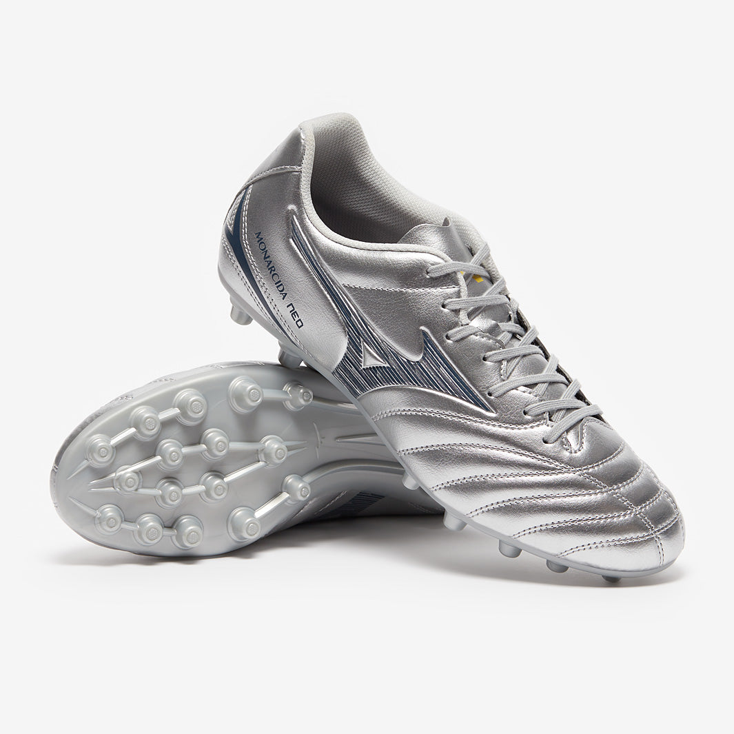 Mizuno Monarcida Neo III Select AG - Galaxy Silver/Gold - Adult Boots