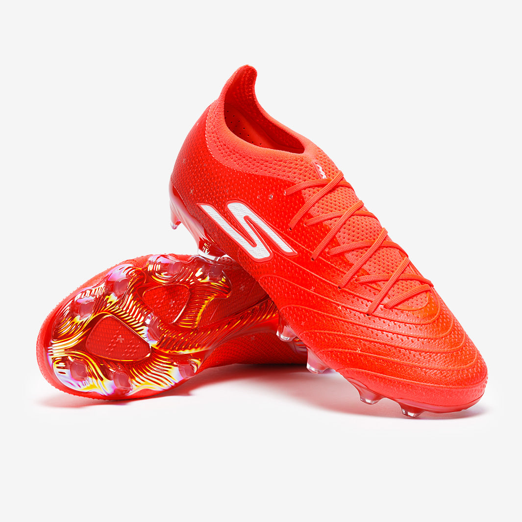 kane/1 Skechers SKX 01 x Harry Kane Elite Firm Ground - Red/Gold - Adult