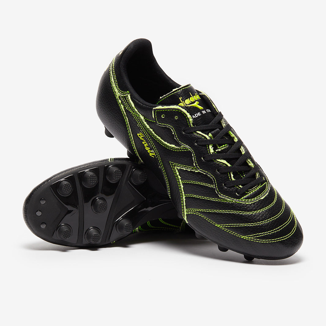 Diadora Brasil サッカースパイク ブラック Diadora Brasil Made In Italy x Next 40 FG - Black - Adult Boots