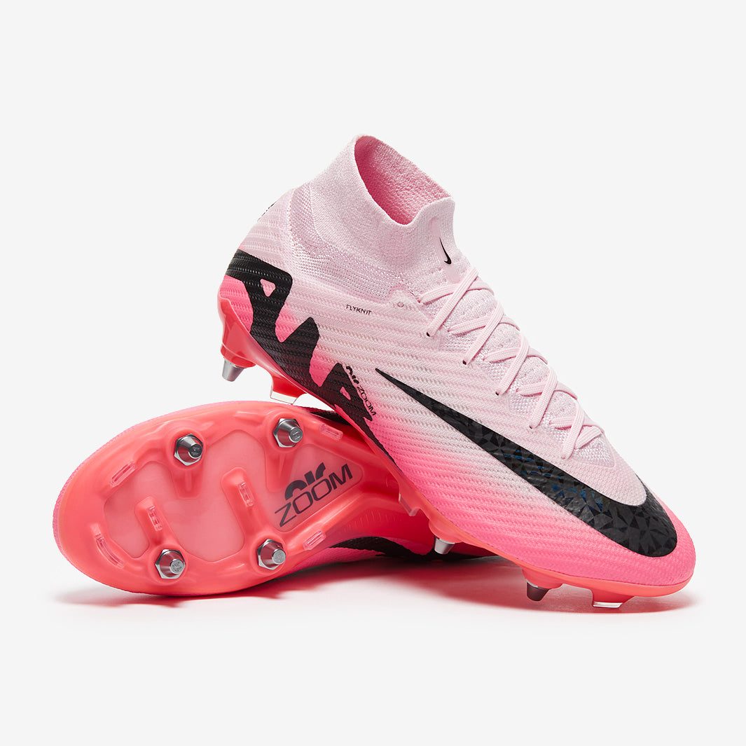 Nike Mercurial サッカーシューズ ピンクSG Nike Air Zoom Mercurial Superfly IX Elite Soft Ground Pro Player
