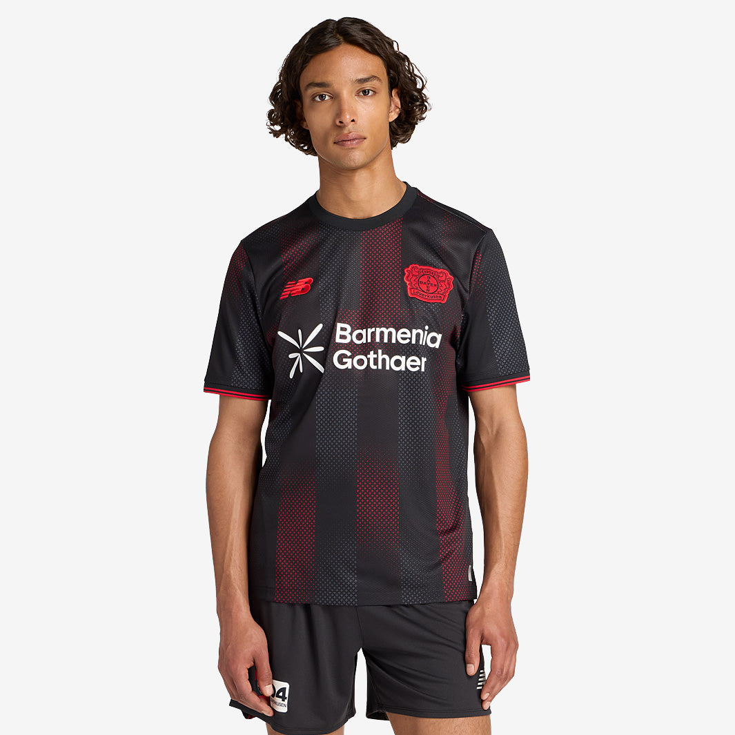 New Balance Bayer Leverkusen 25/26 SS Home Shirt - Print/Pattern