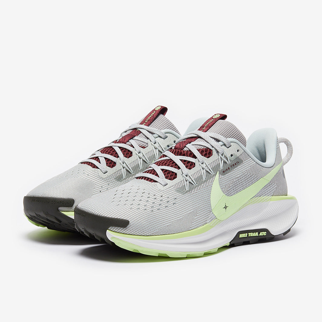 Nike ReactX Pegasus Trail 5 - Light Silver/Barely Volt/College
