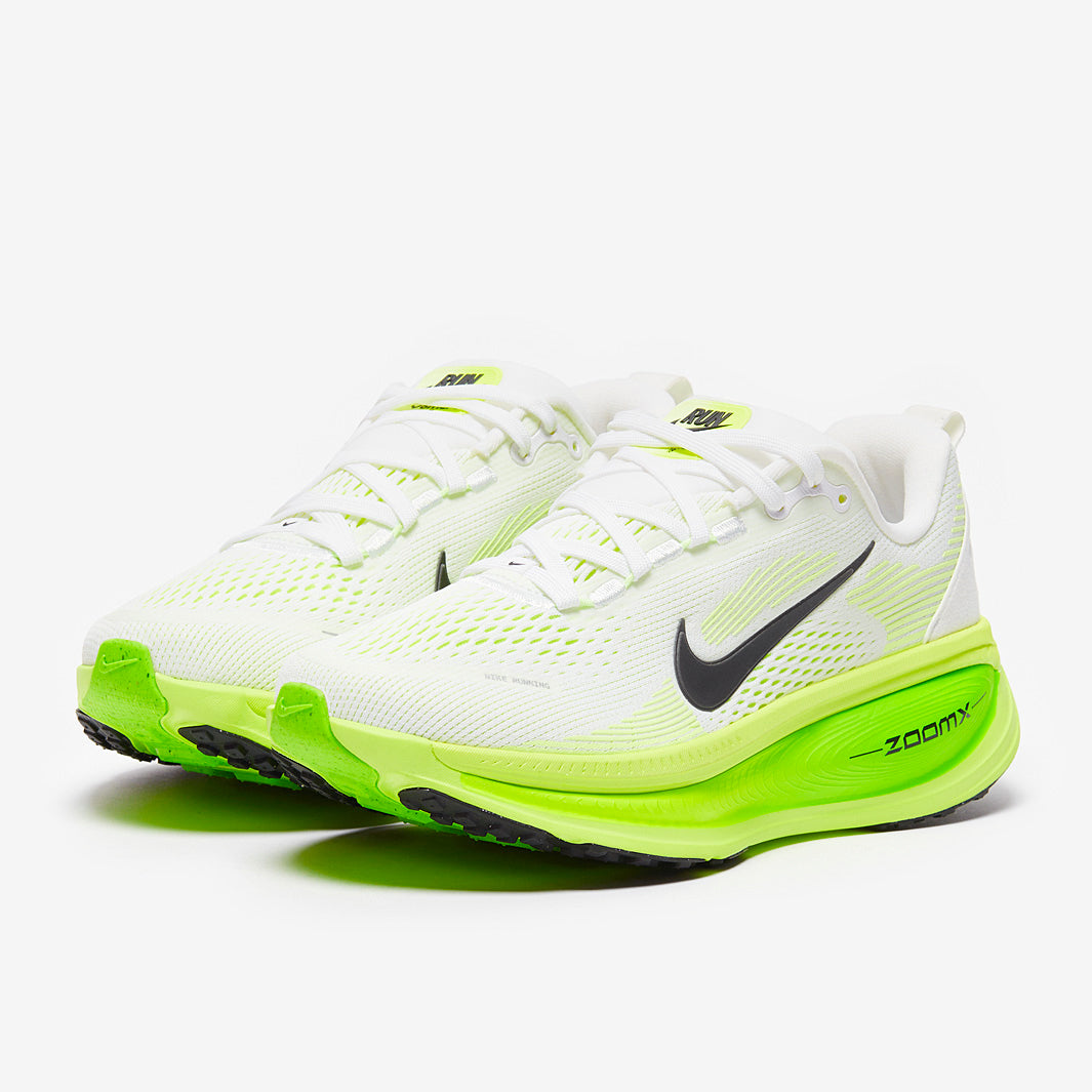 Nike Womens Vomero 18 - White/Black/Electric Green/Volt - Womens Shoes