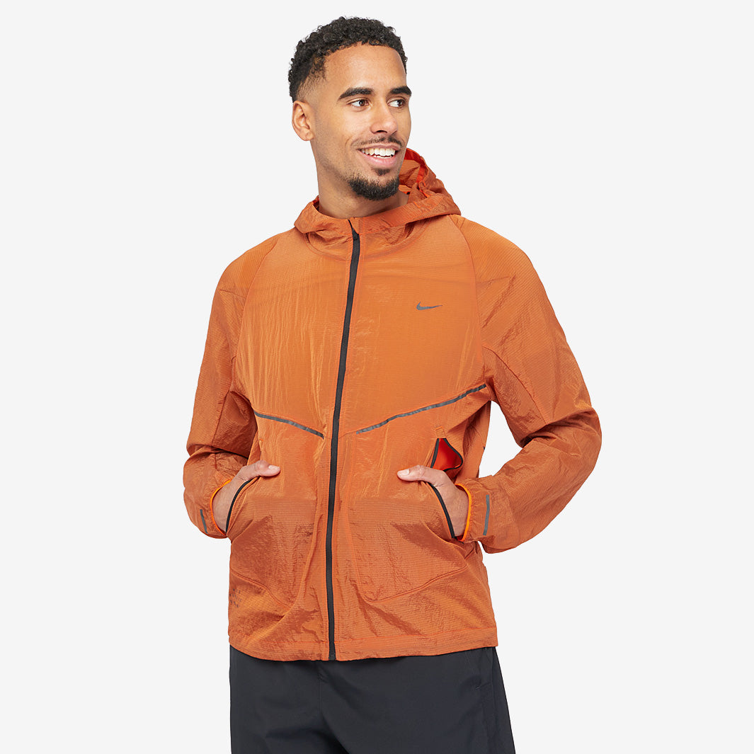 Nike Repel Run Division WindRunner Jacket - Safety Orange/Black