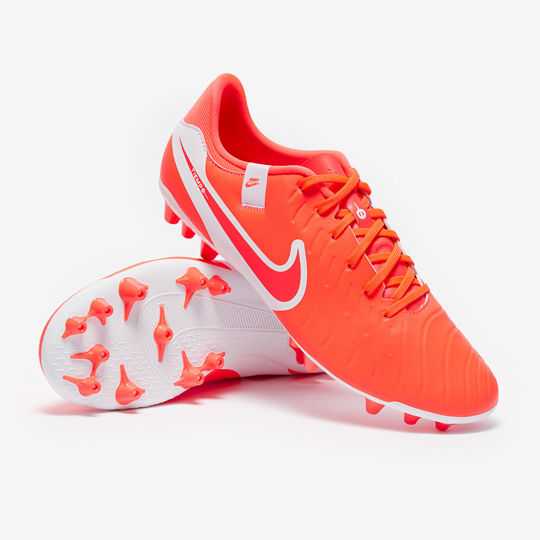 Nike Tiempo Legend X Academy Artificial Grass - Hot Lava/White