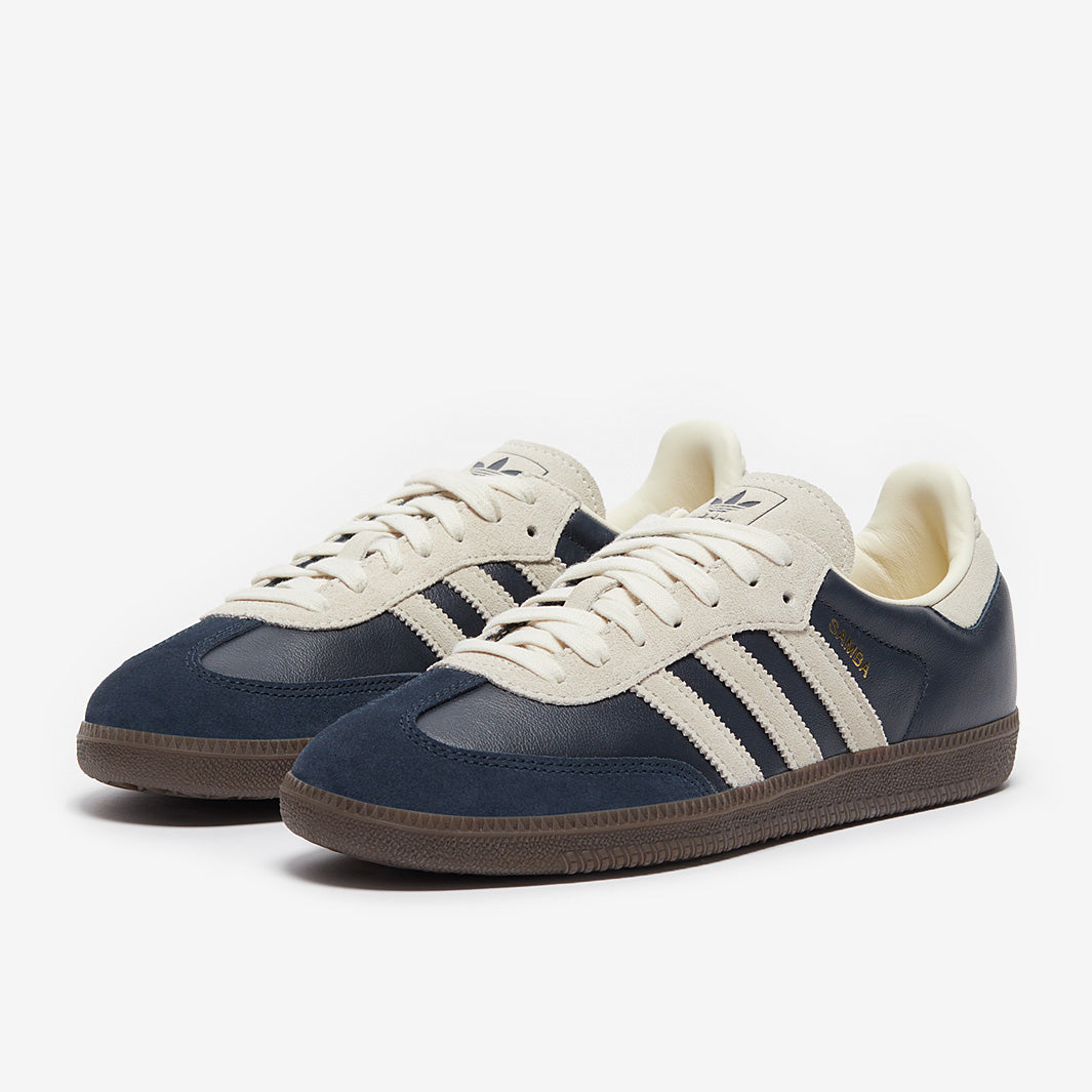 adidas Originals Samba OG - Aurora Ink/Cream White/Gum - Trainers