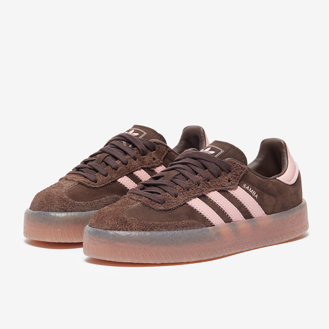 adidas Originals Womens Sambae - Dark Brown/Wonder Mauve/Gum - Trainers -  Womens Shoes