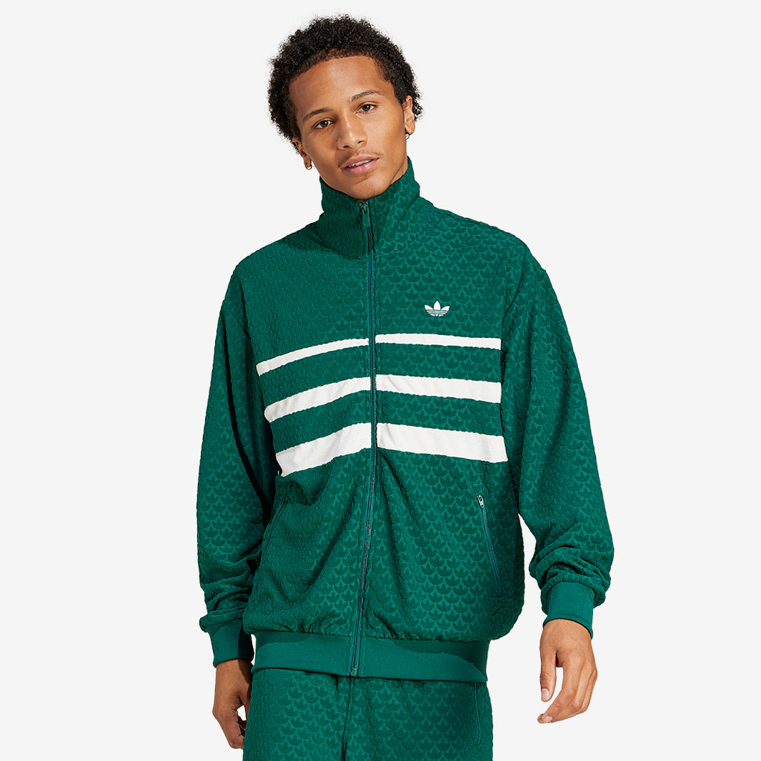 adidas Originals Monogram Track Top - Collegiate Green - Tops