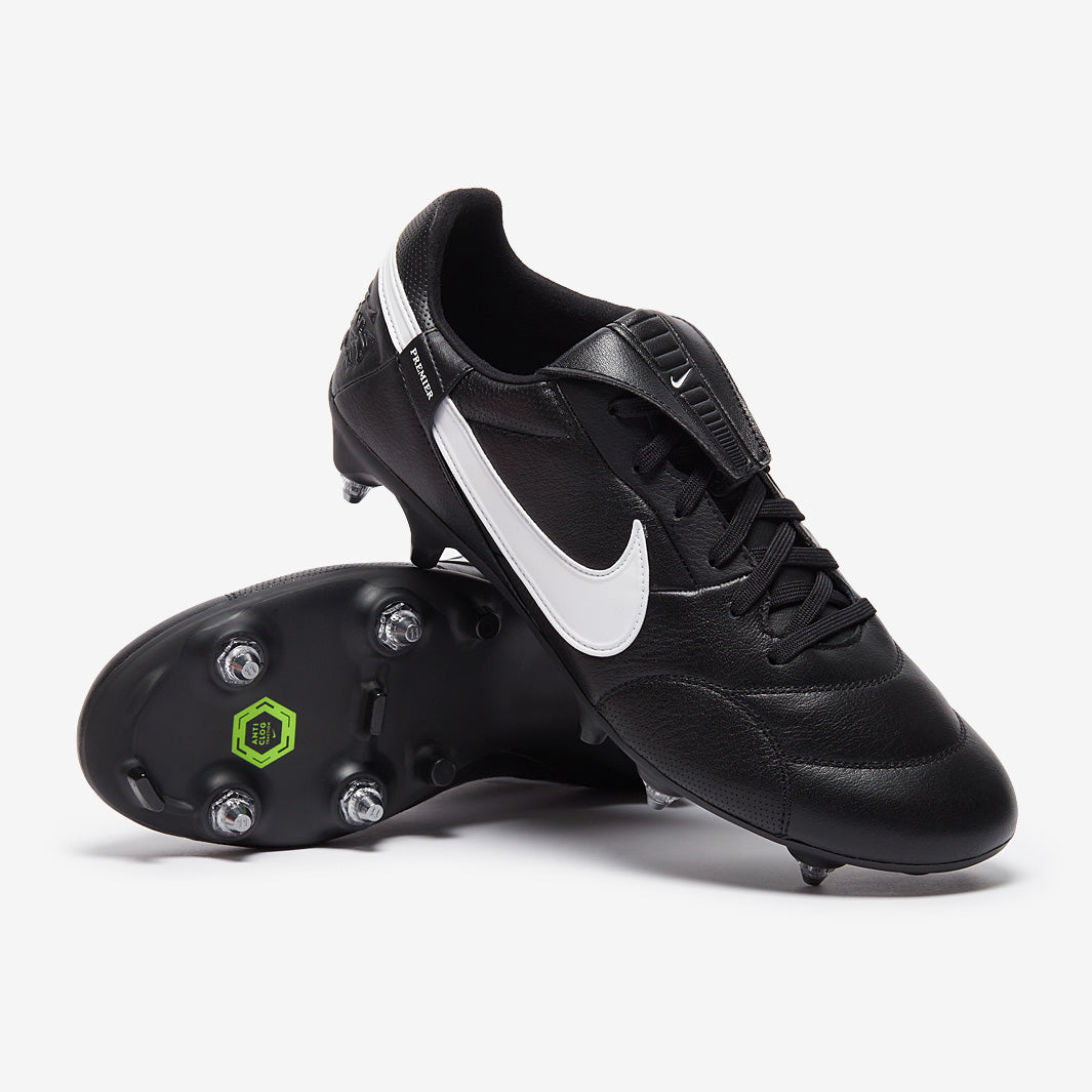 Nike The Premier III Soft Ground-Pro - Black/White - Adult Boots