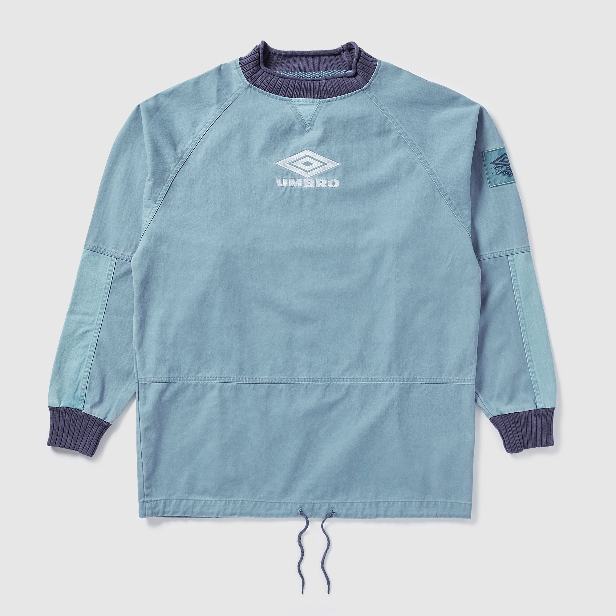 トップス umbro ICONIC DRILL TOP XXL oasis Umbro Iconic Drill Top - Infinity/Dusk Blue/Blue Indigo - Tops