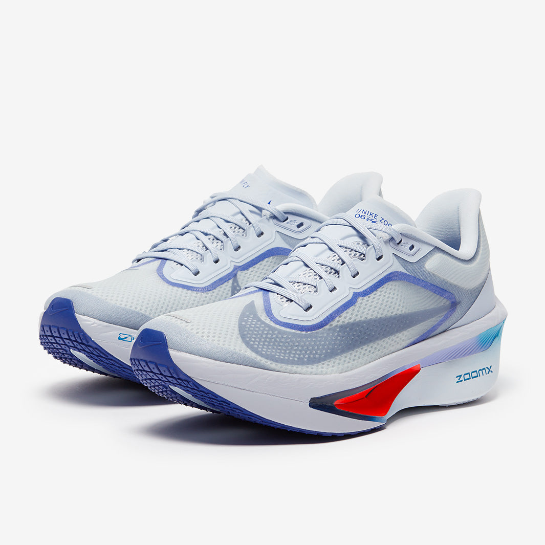 【しゅう様】NIKE ズーム フライ 6 ZOOM FLY 6 ゴースト/ Nike Zoom Fly 6 - Ghost/Blue Void/Football Grey/Blue Lightning