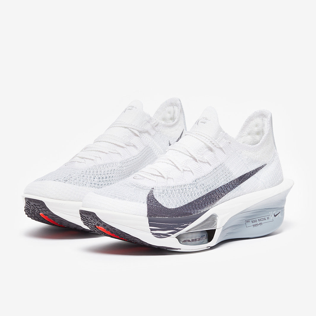 来見 Nike Womens Air Zoom Alphafly Next% 3 - White/Gridiron/Pure