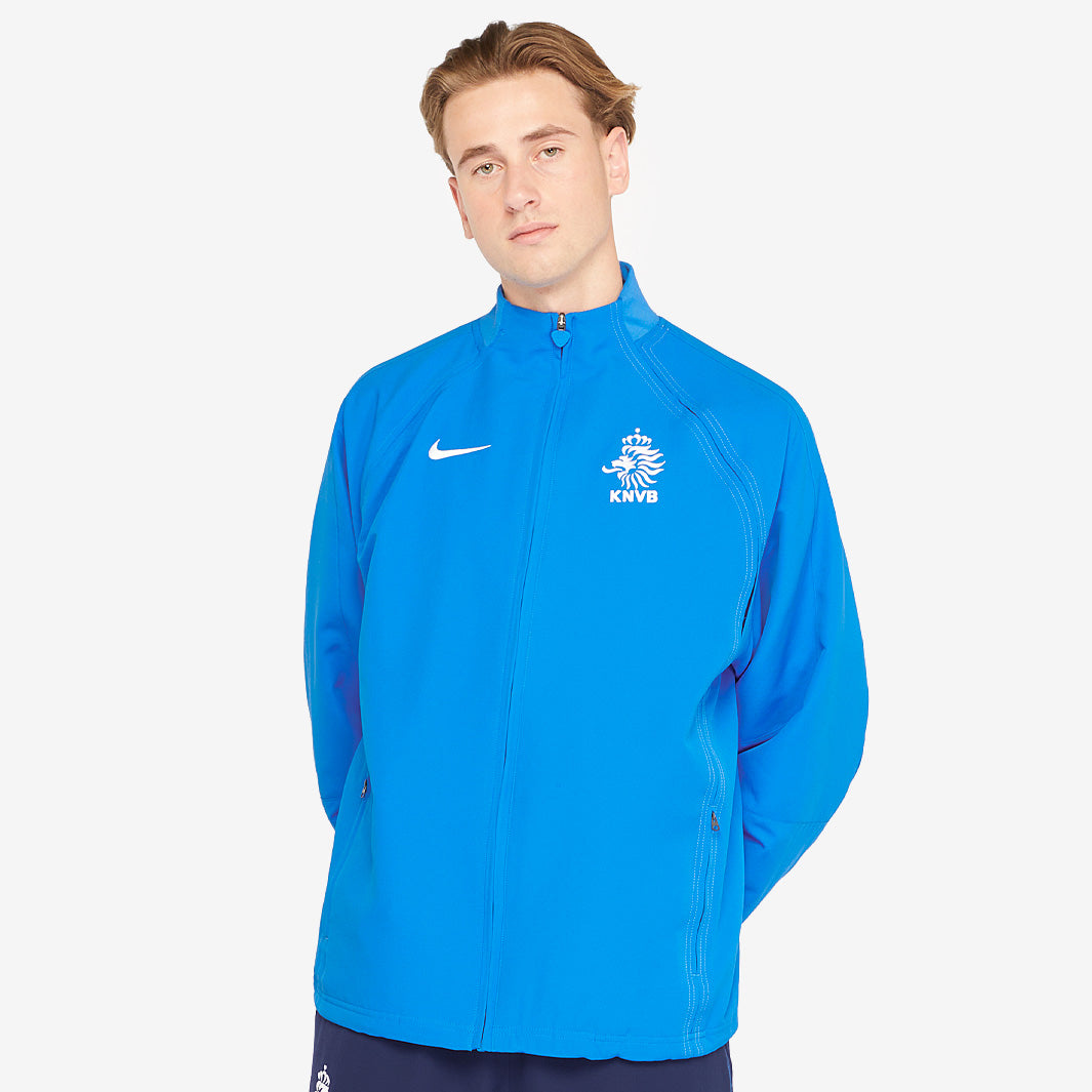 Nike Netherlands 2004 Re-Issue Track Jacket - LT Photo Blue/Loyal