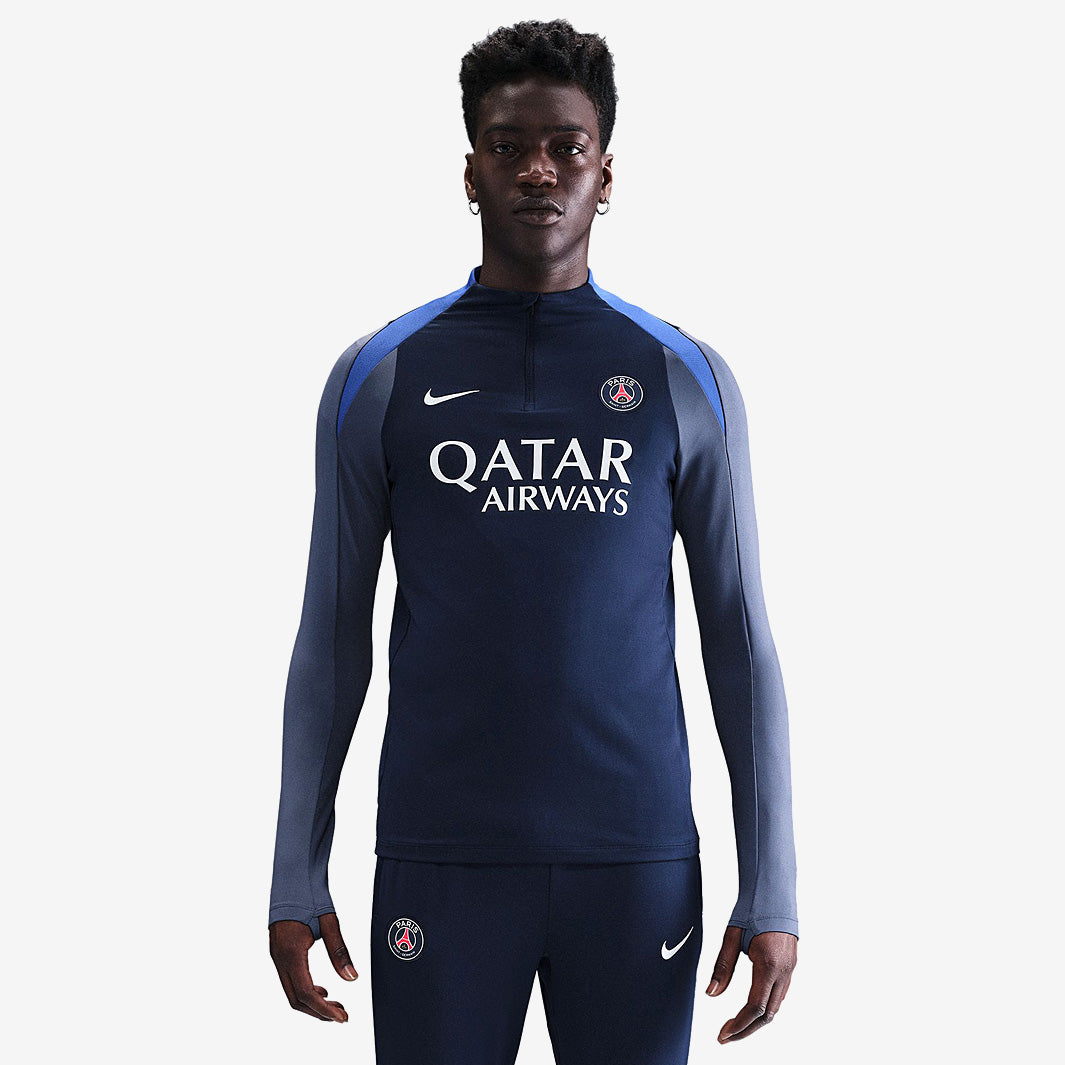 Paris Saint-Germain DRI-FIT シャツ XXL Nike Paris Saint-Germain 25/26 Dri-FIT Strike Drill Top - Midnight
