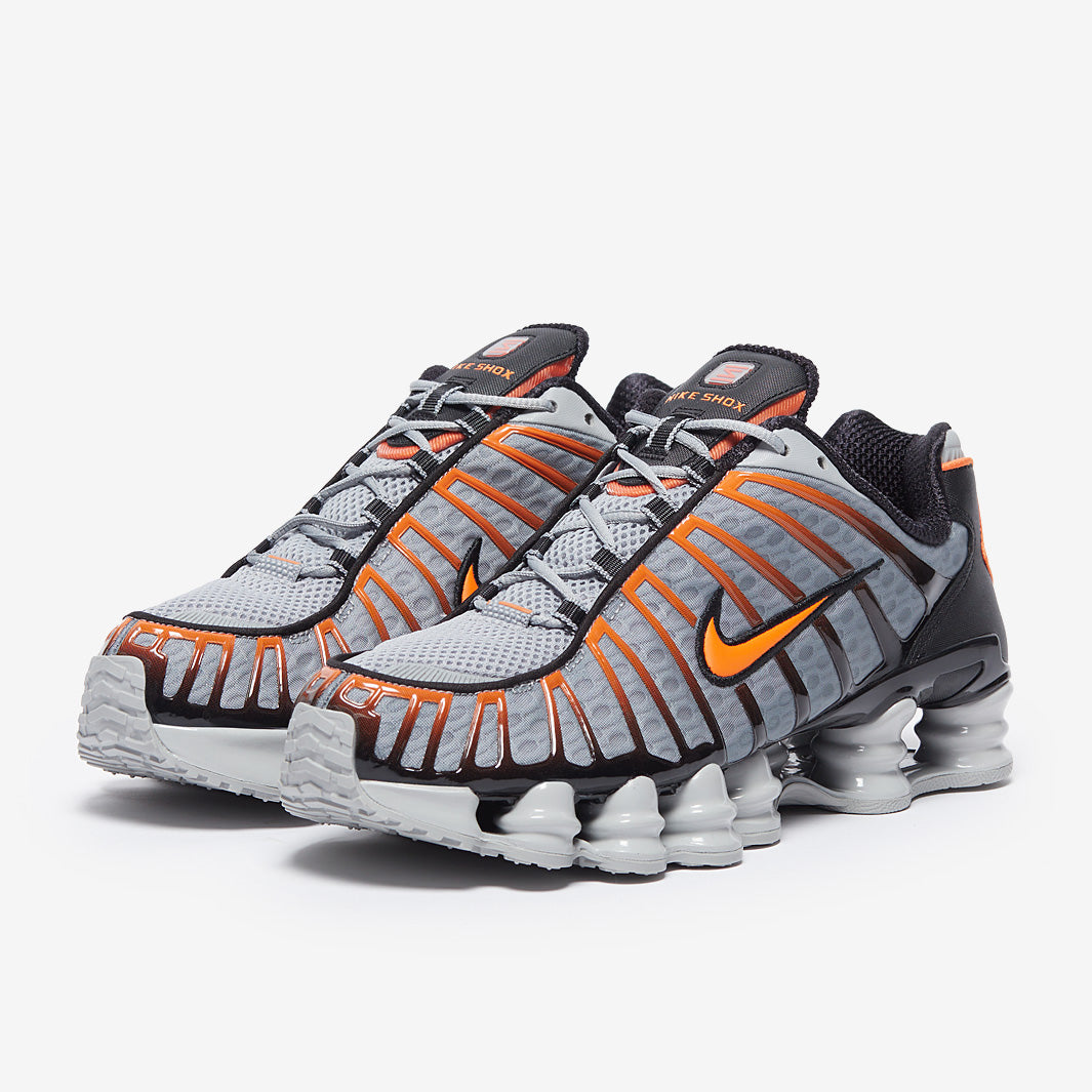シューズ(男性用) Nike shox 28cm Nike Sportswear Nike Shox TL - Smoke Grey/Bright Mandarin/Black