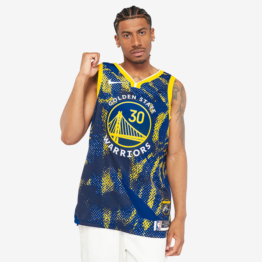 Nike NBA Stephen Curry Dri-FIT Select Series Jersey - Rush Blue