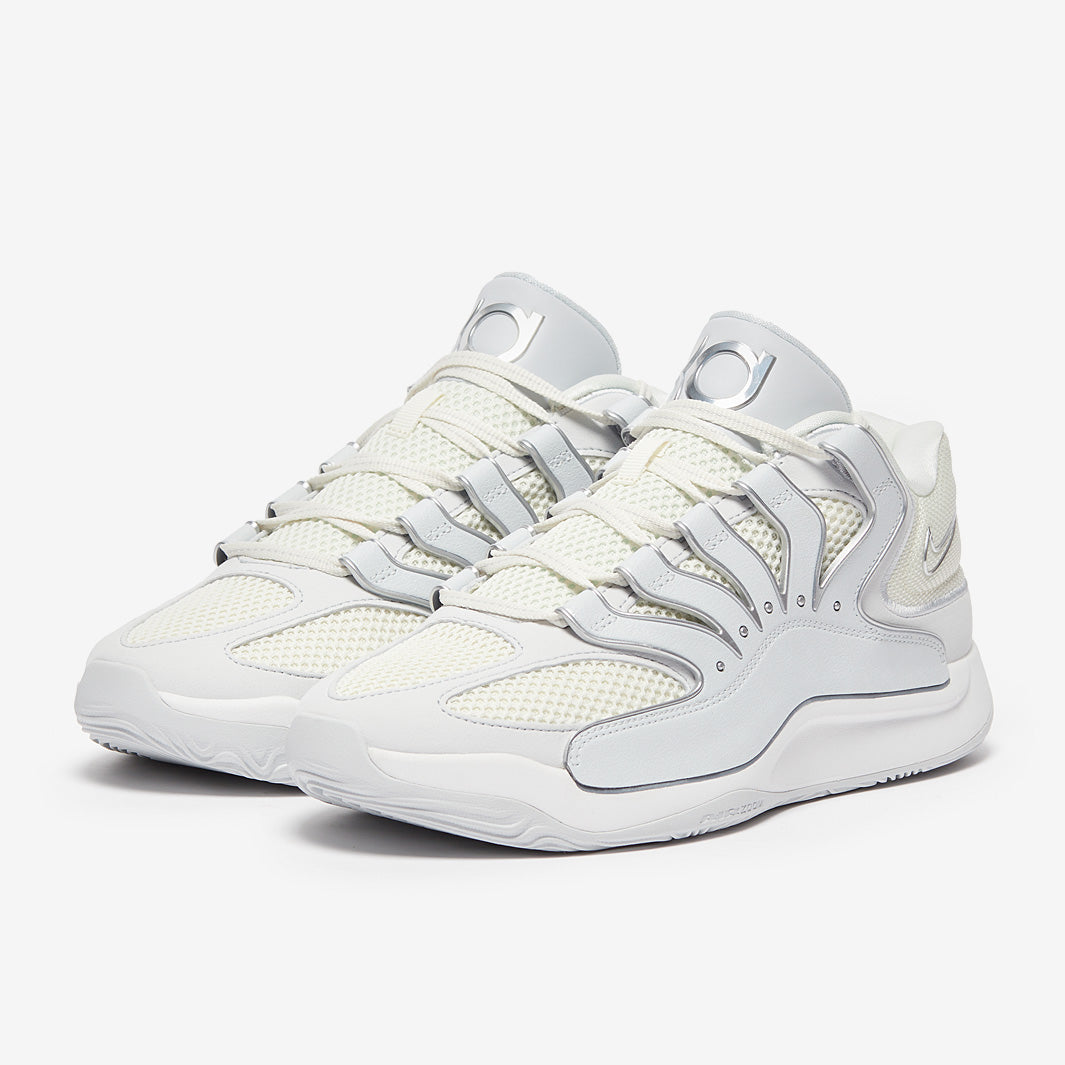 Nike KD18 - Pure Platinum/Wolf Grey/Summit White - Mens Shoes
