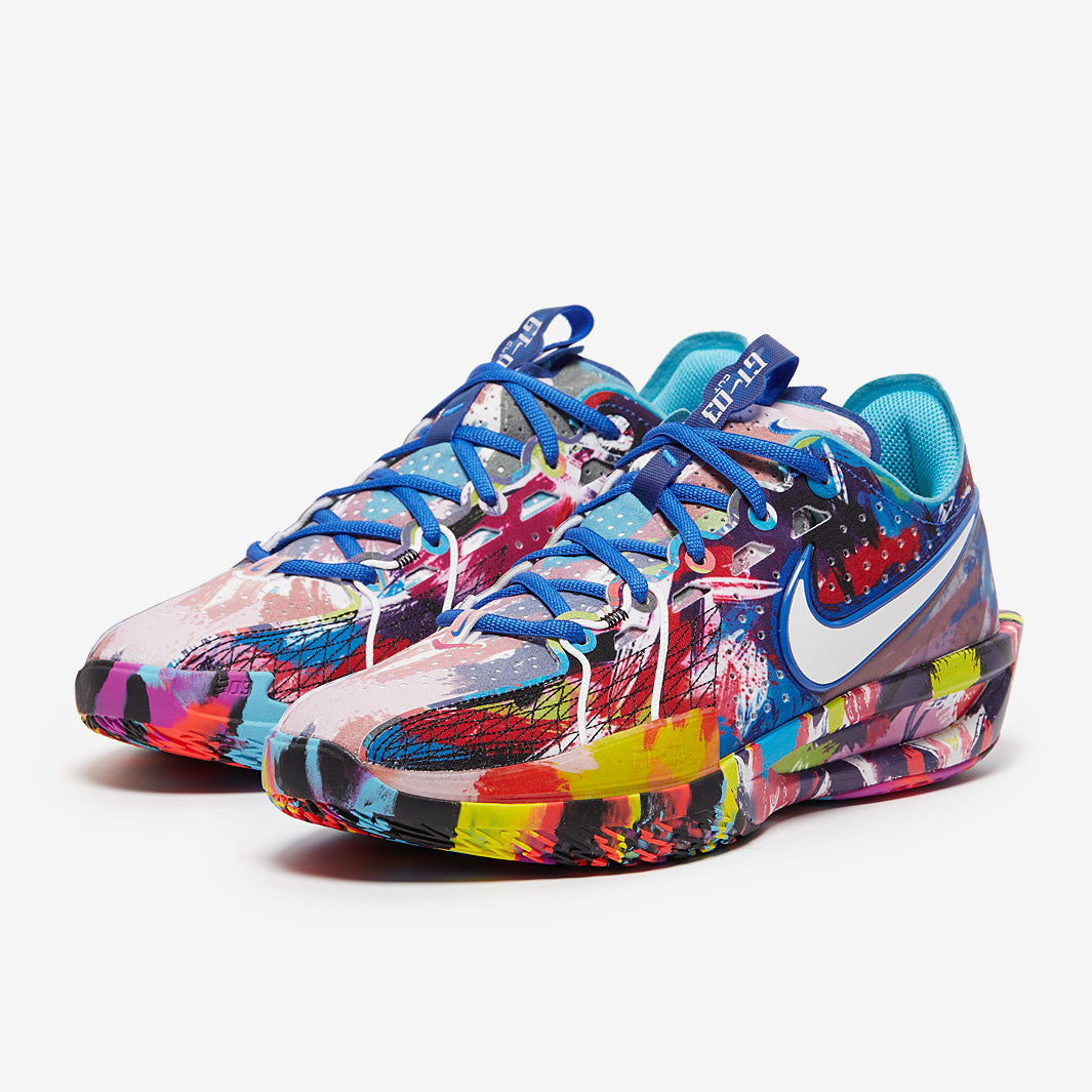 シューズ(男性用) NIKE G.T. CUT 3 JL PER EP 11 Nike G.T. Cut 3 JL PER - White/Racer Blue/Baltic Blue/Pink Foam