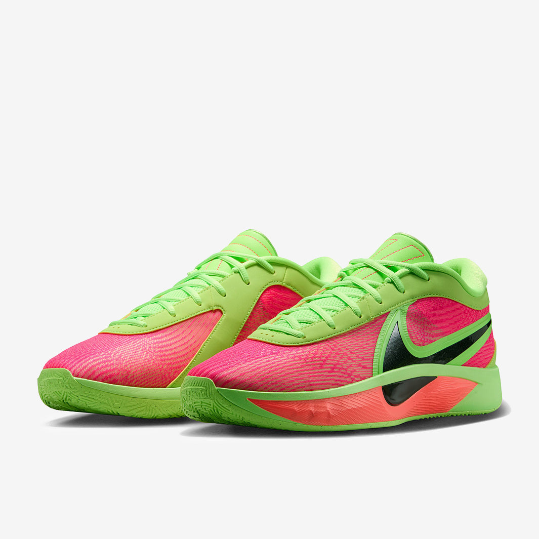 Nike Giannis Freak 6 - Lime Blast/Metallic Silver/Hyper Pink