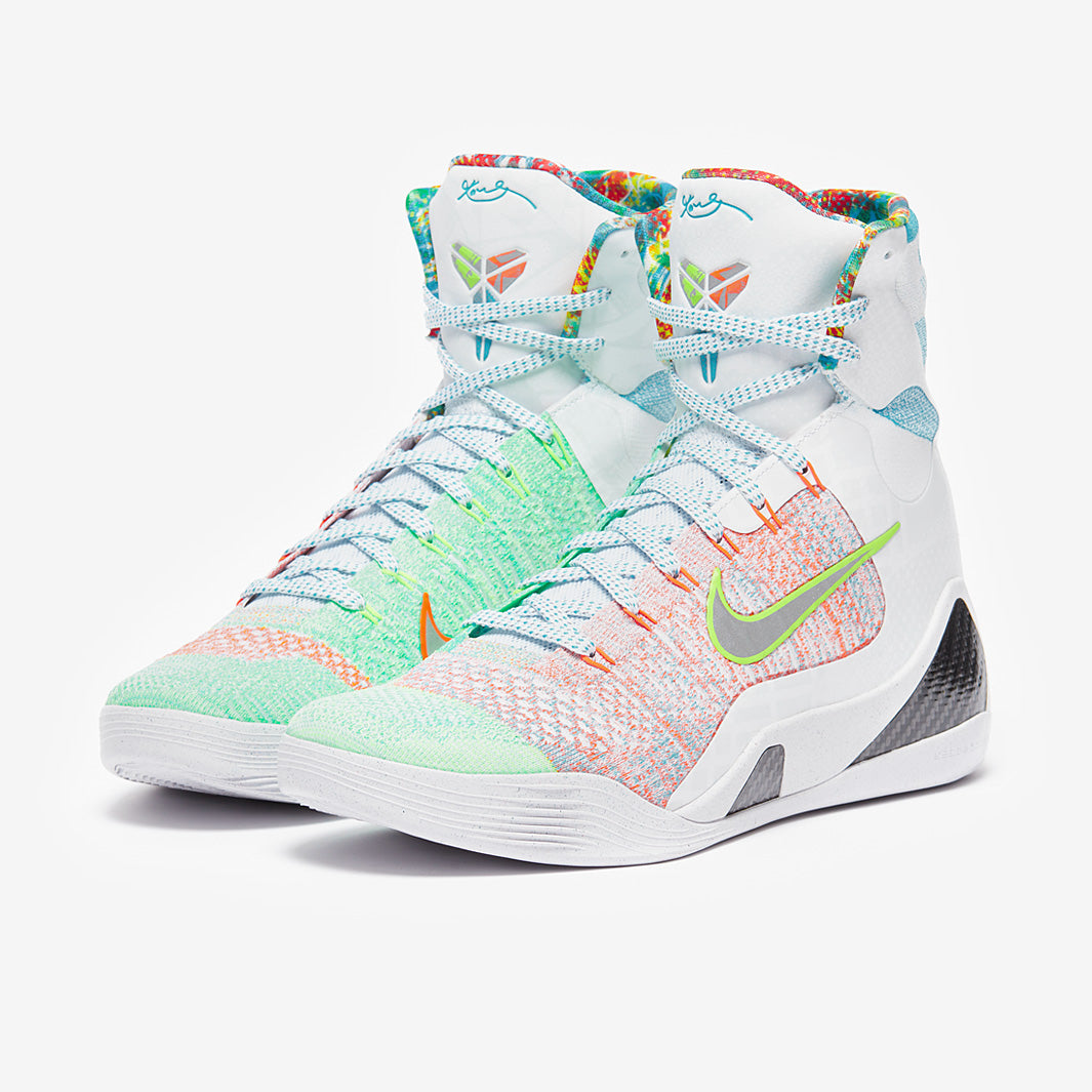 Nike Kobe IX Elite High Protro - White/Reflective Silver/Chlorine
