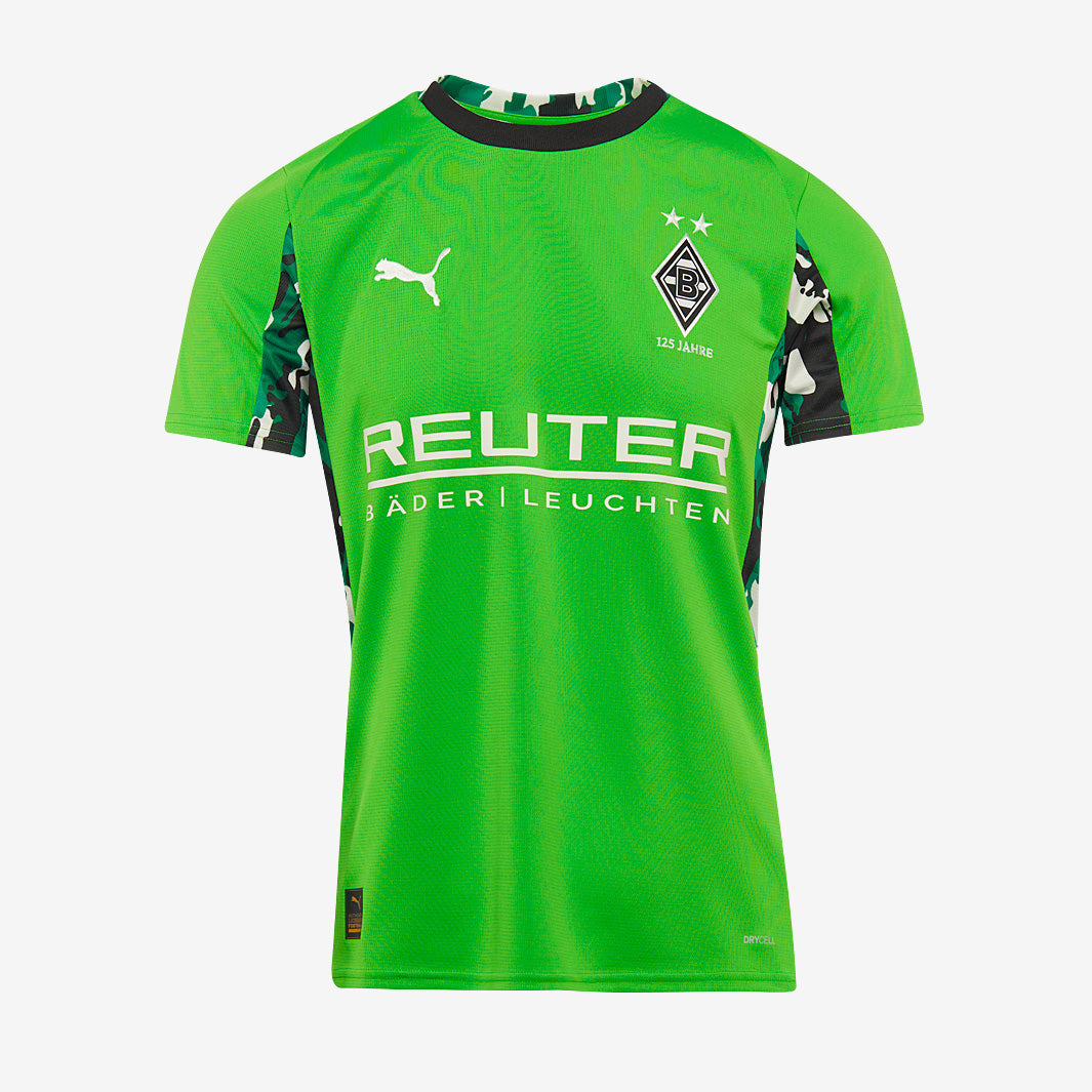 PUMA Borussia Mönchengladbach Puma Borussia Mönchengladbach 25/26 Away Shirt - Puma Green/Warm