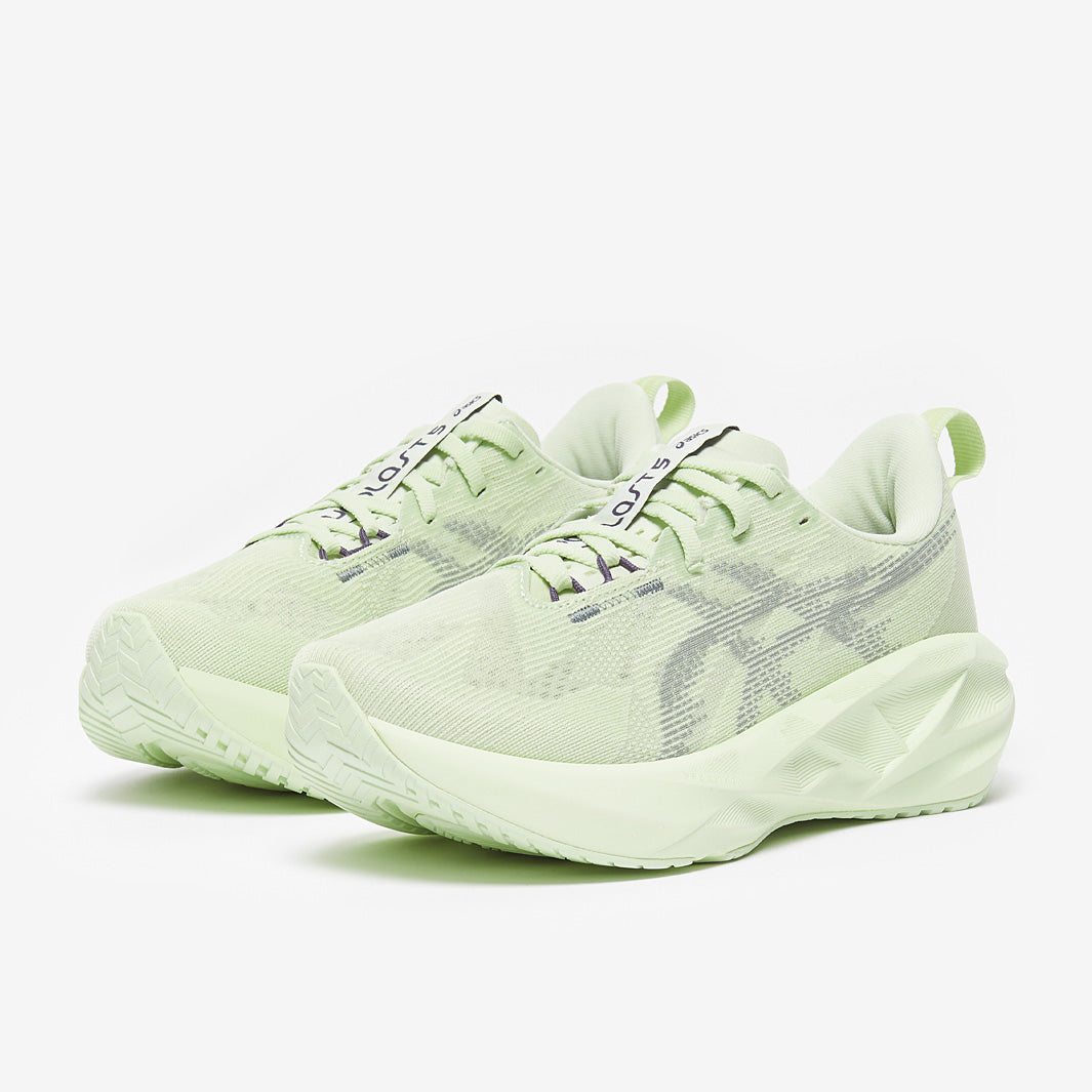 くすみカラースワッグno.246 Asics Womens Novablast 5 - Whisper Green/Monument Blue - Womens Shoes