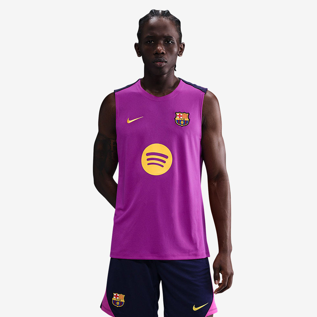 Nike FC Barcelona ノースリーブ Nike FC Barcelona 25/26 Dri-FIT Strike Sleeveless Top - Vivid