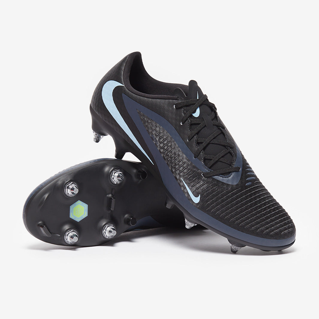 Nike Phantom 6 Academy Low Soft Ground-Pro Anti-Clog - Black/Black
