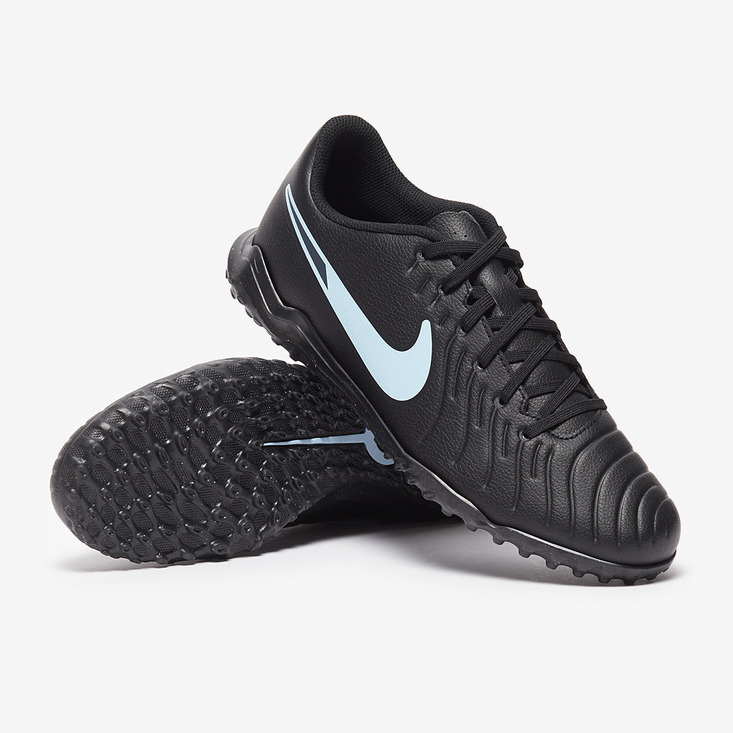 Nike Tiempo Legend X Club Turf - Black/Ice Blue - Adult Boots