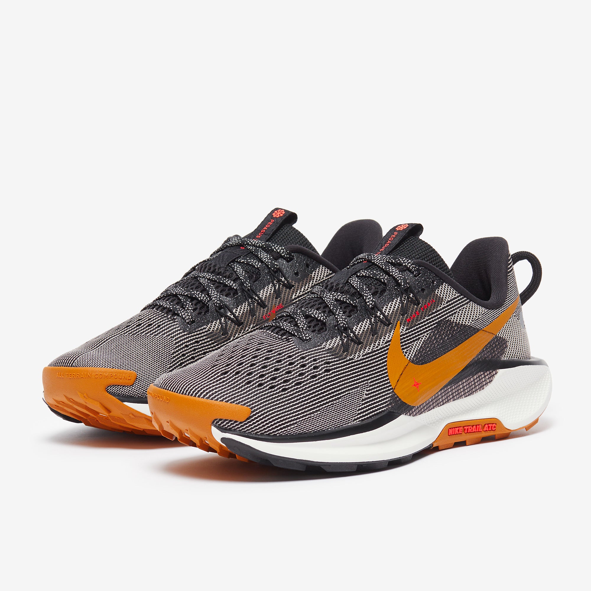 Nike Pegasus Trail 5 - Black/Desert Ochre/Fir/College Grey - Mens