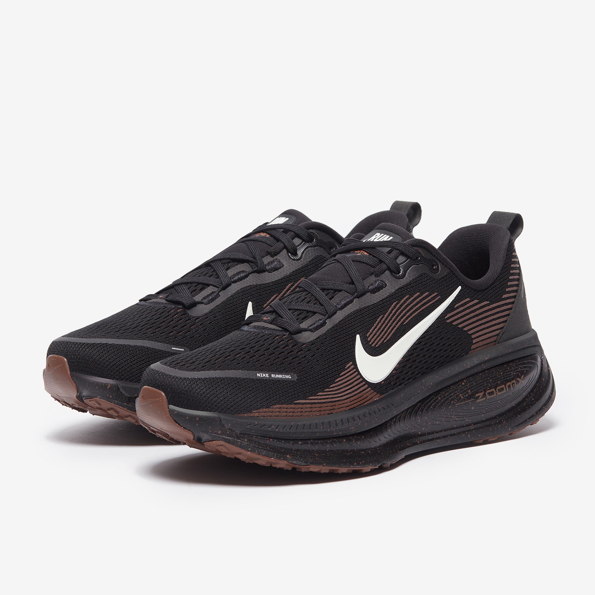 Nike Vomero 18 - Black/Ironstone/Velvet Brown - Mens Shoes