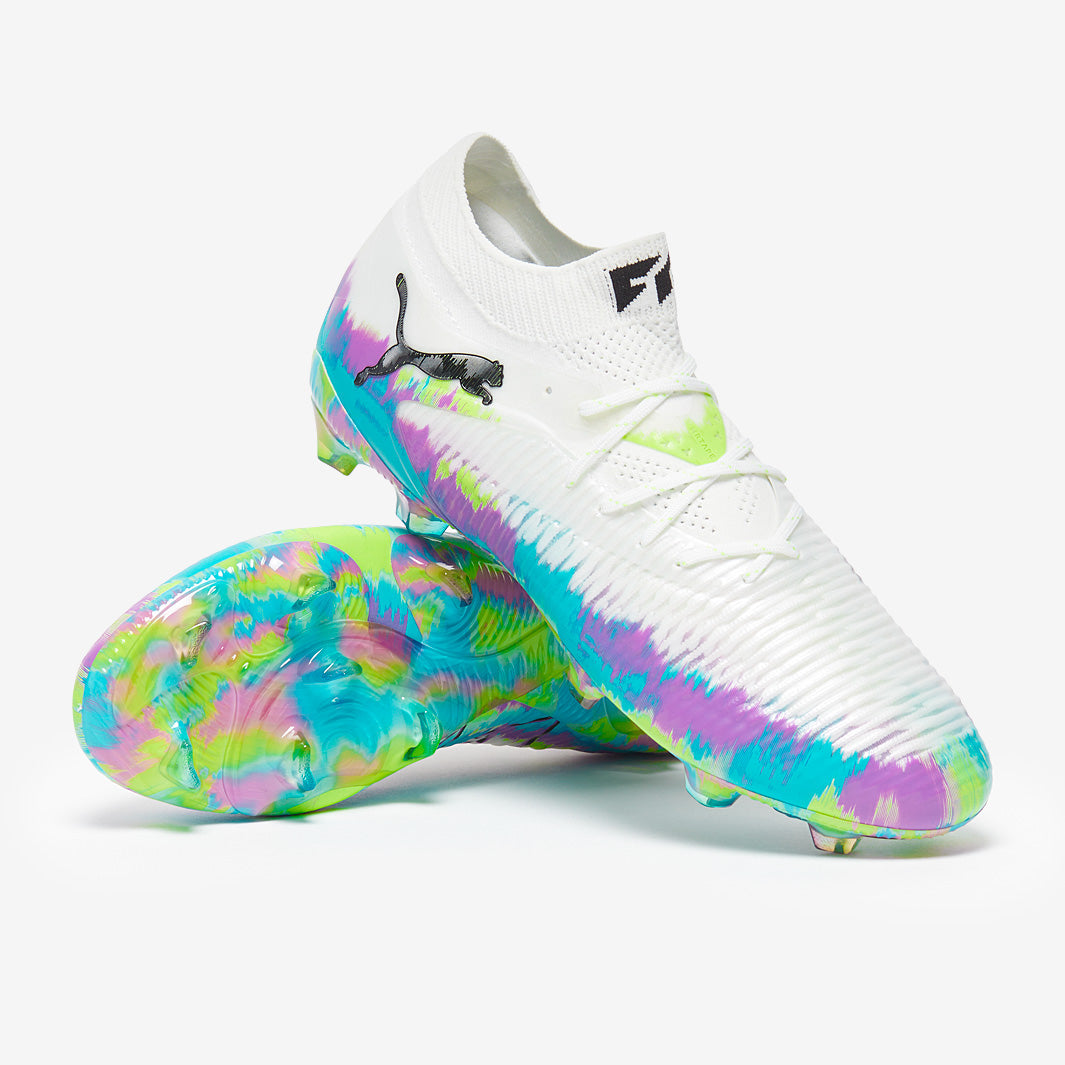 Puma Future 8 Ultimate Brilliance FG - Puma White/Fizzy Apple