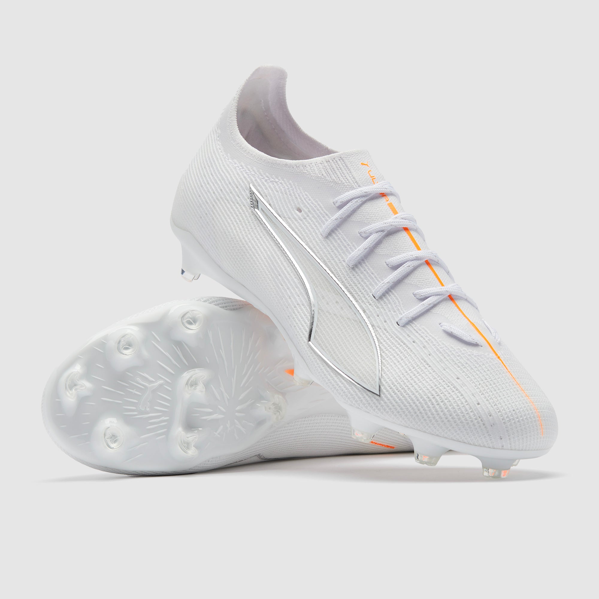 Puma Ultra 6 Ultimate AG - Puma White/Puma White - Adult Boots