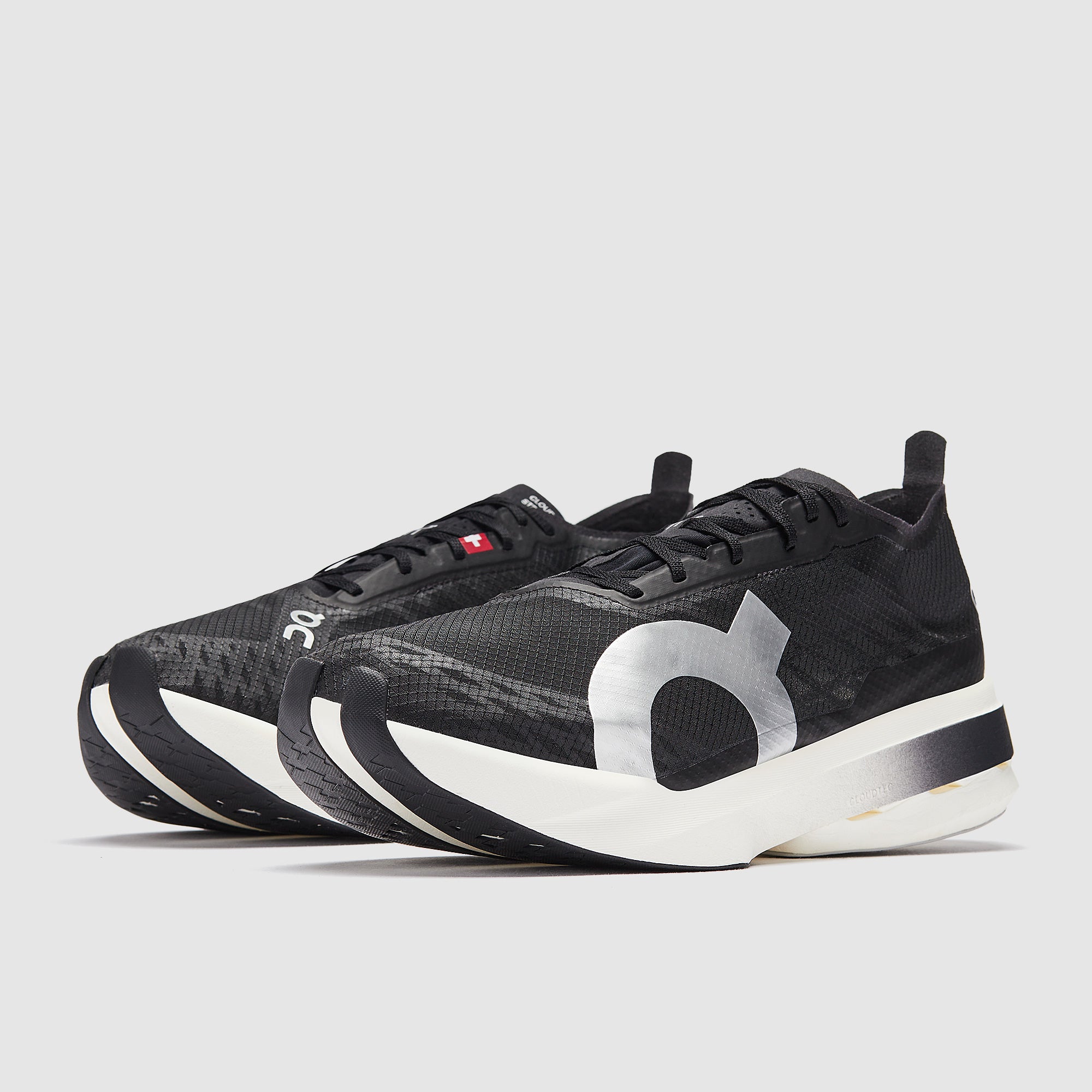 On Cloudboom Strike - Black/White - Mens Shoes