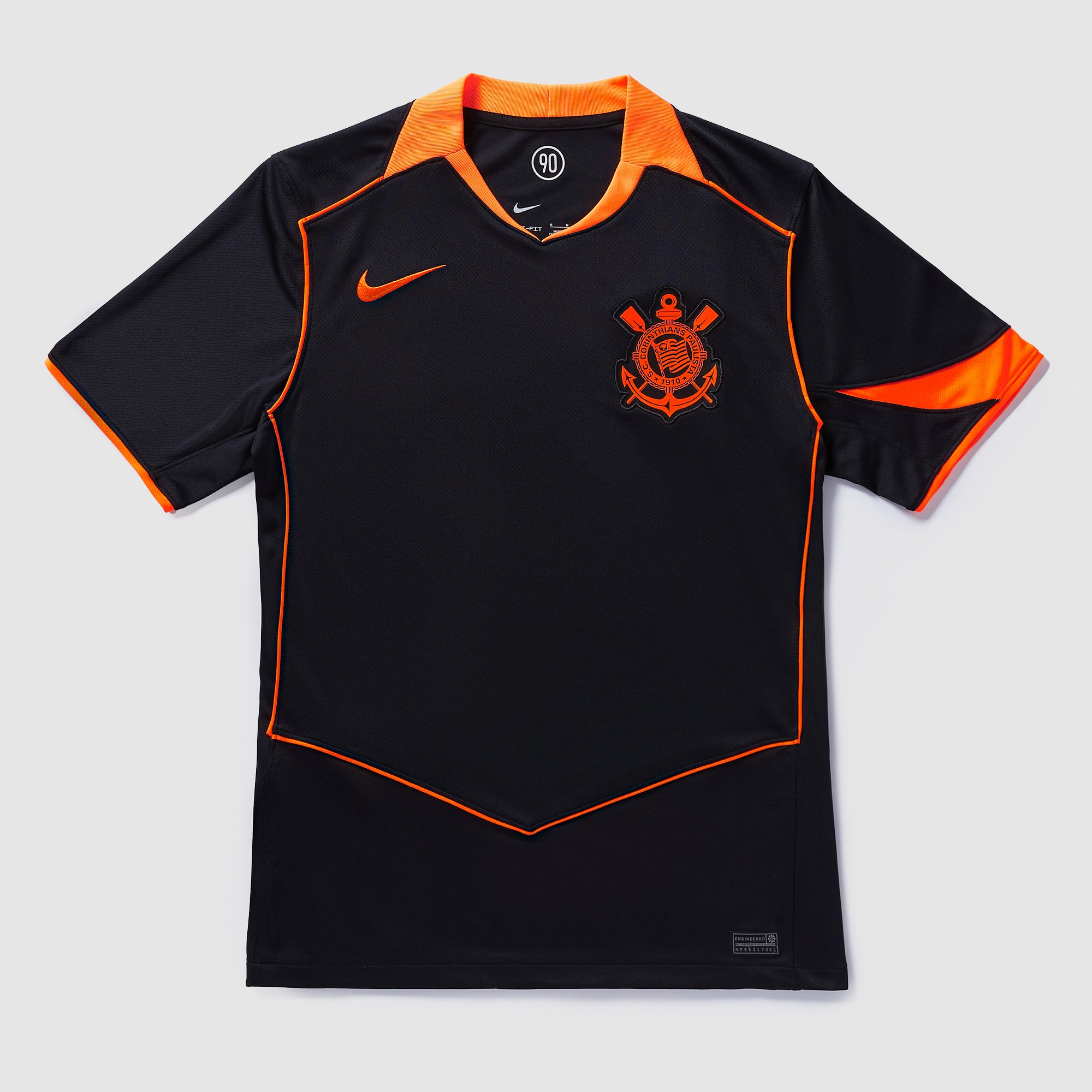 Nike Corinthians 25/26 Dri-FIT Stadium Third Shirt - Black/Total