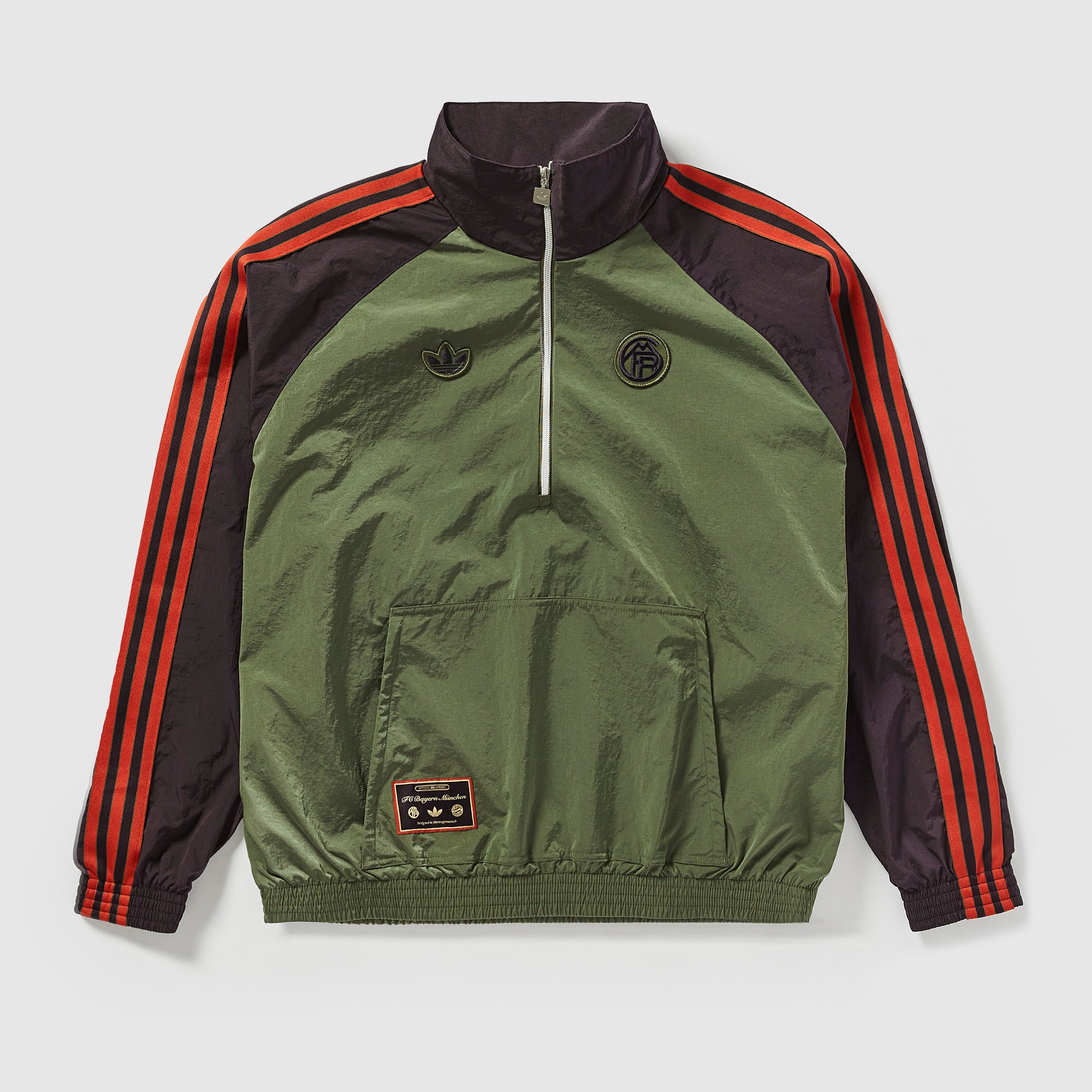 FC Bayern München adidas フリースジャケット adidas Originals Bayern Munich 25/26 Terrace Icons Half-Zip Jacket