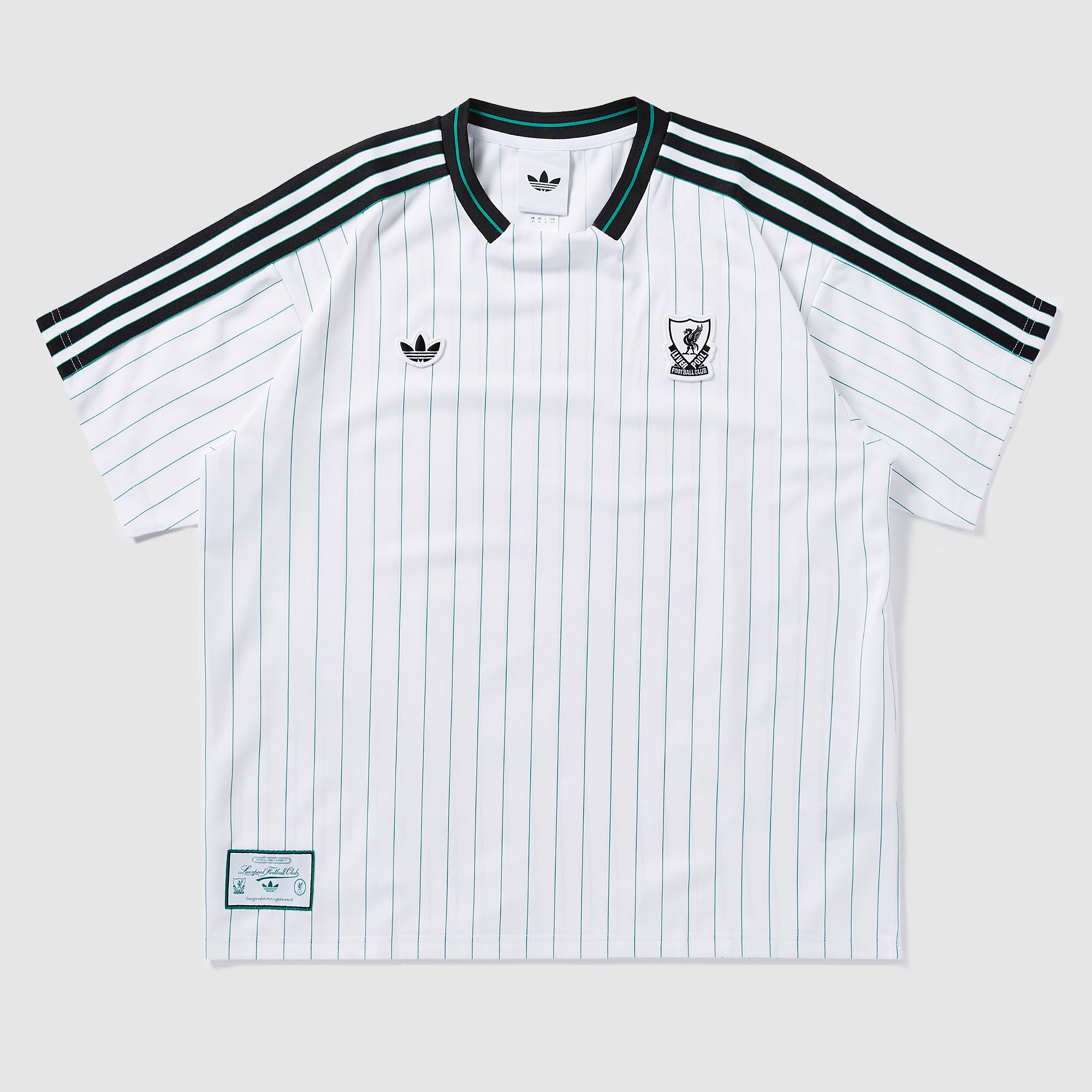 adidas Originals Liverpool 25/26 Terrace Icon Shirt - White/Sea