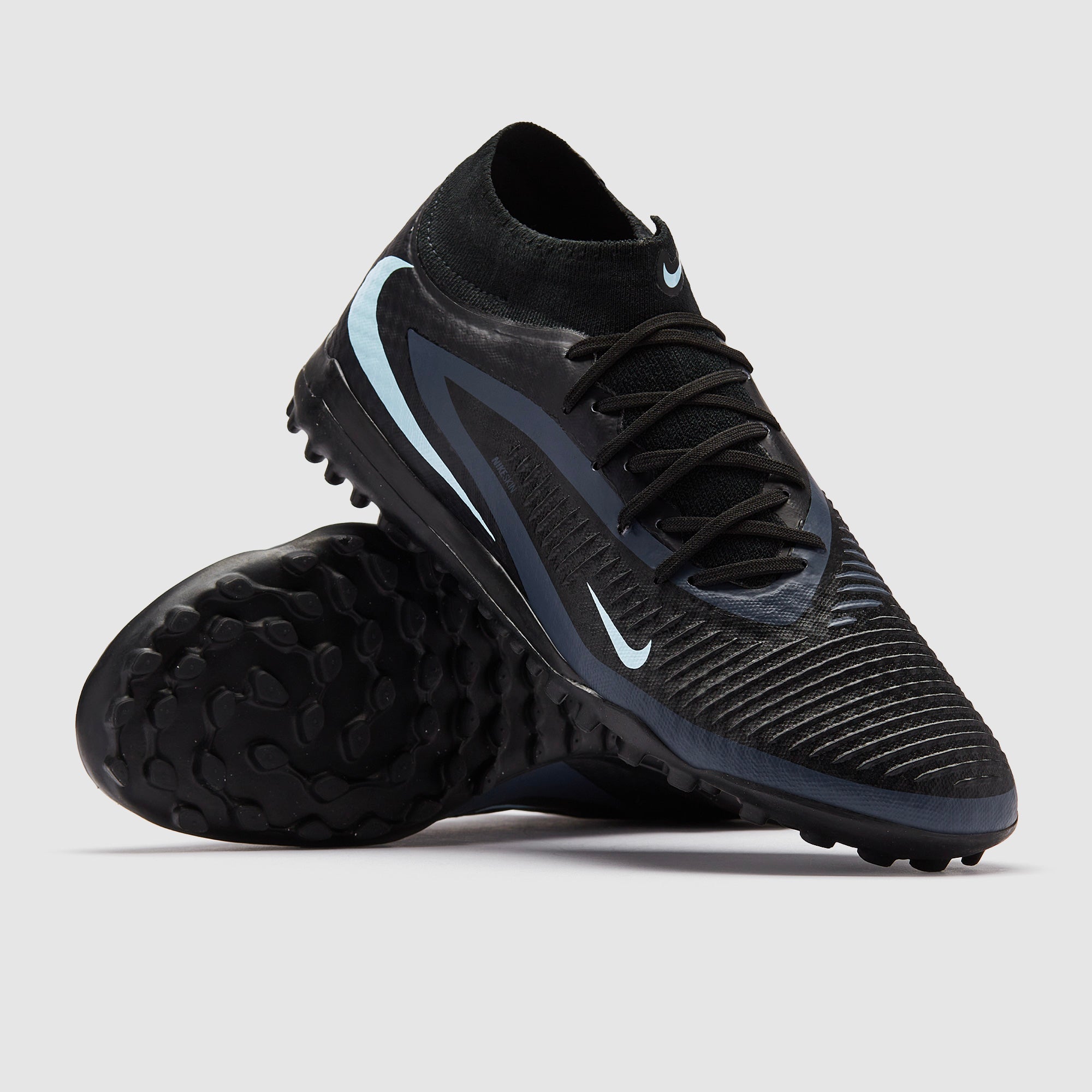 Nike Phantom VI High Academy Turf - Black/Black - Adult Boots
