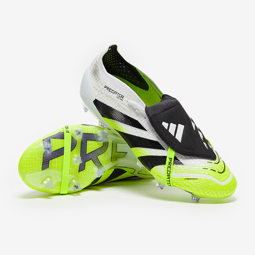 adidas Predator Elite Tongue Firm Ground - Ftwr White/Core Black