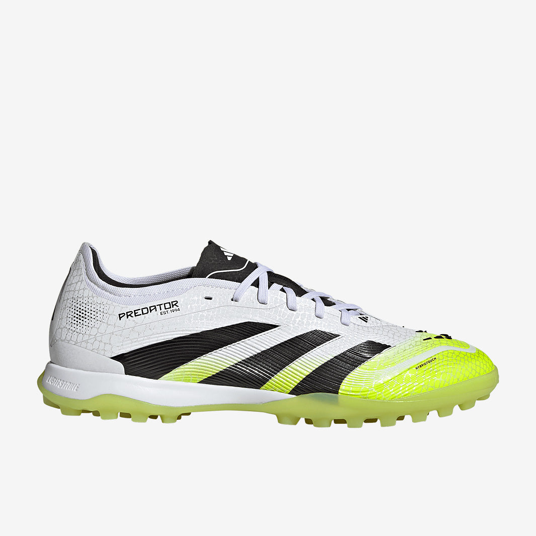 adidas Predator Pro Turf - Ftwr White/Core Black/Lucid Lemon