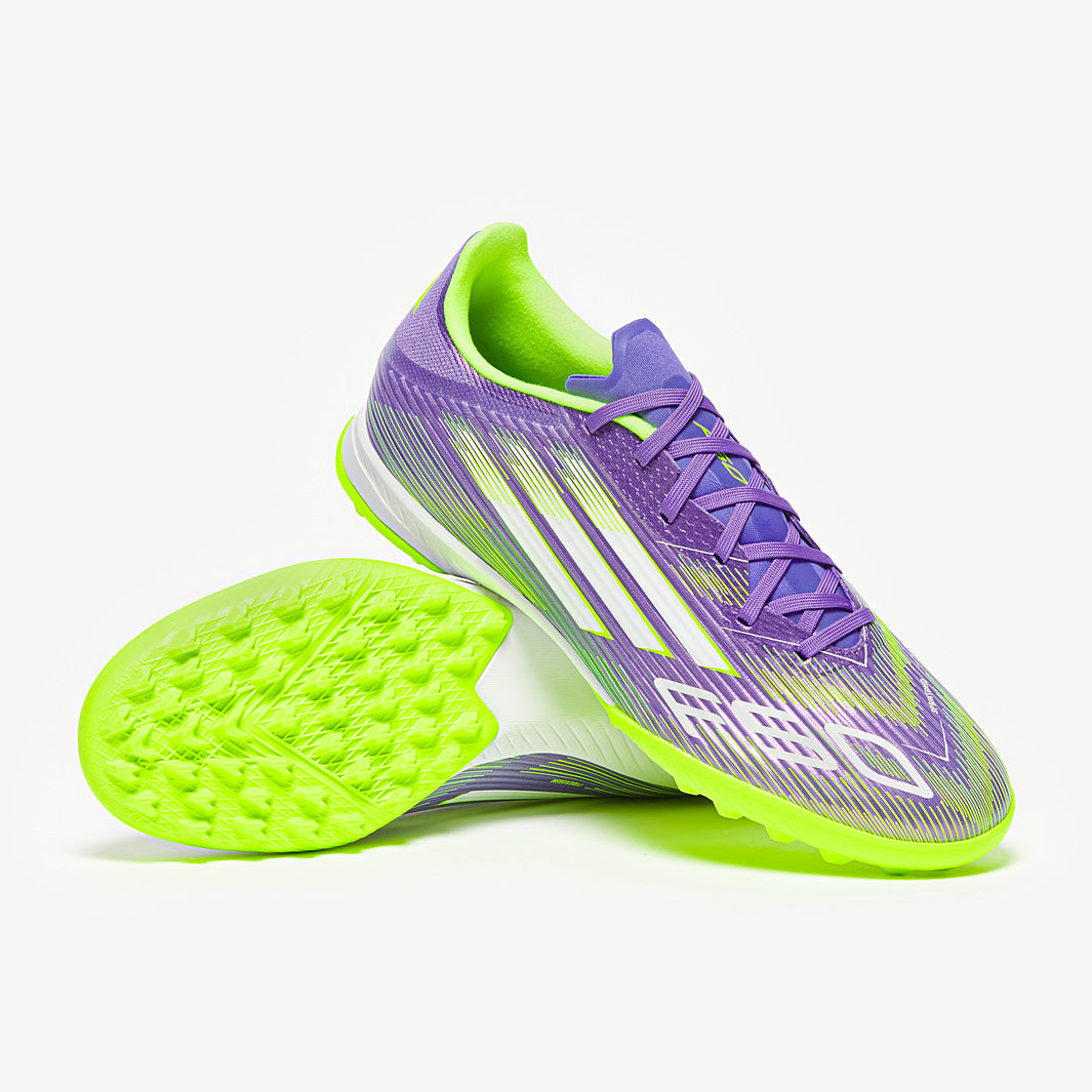 adidas F50 League Turf - Purple Rush/Ftwr White/Lucid Lemon