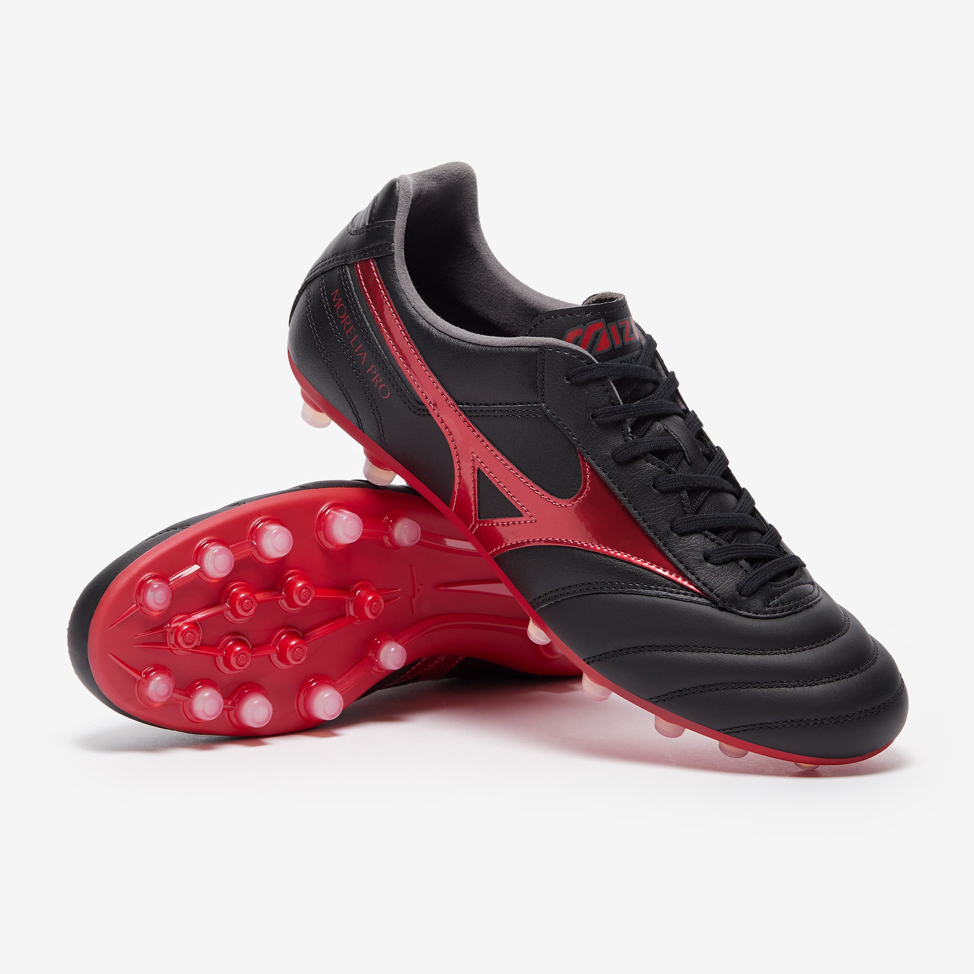 Mizuno Morelia II Pro Artifical Grass - Black/Morelia 40th Red