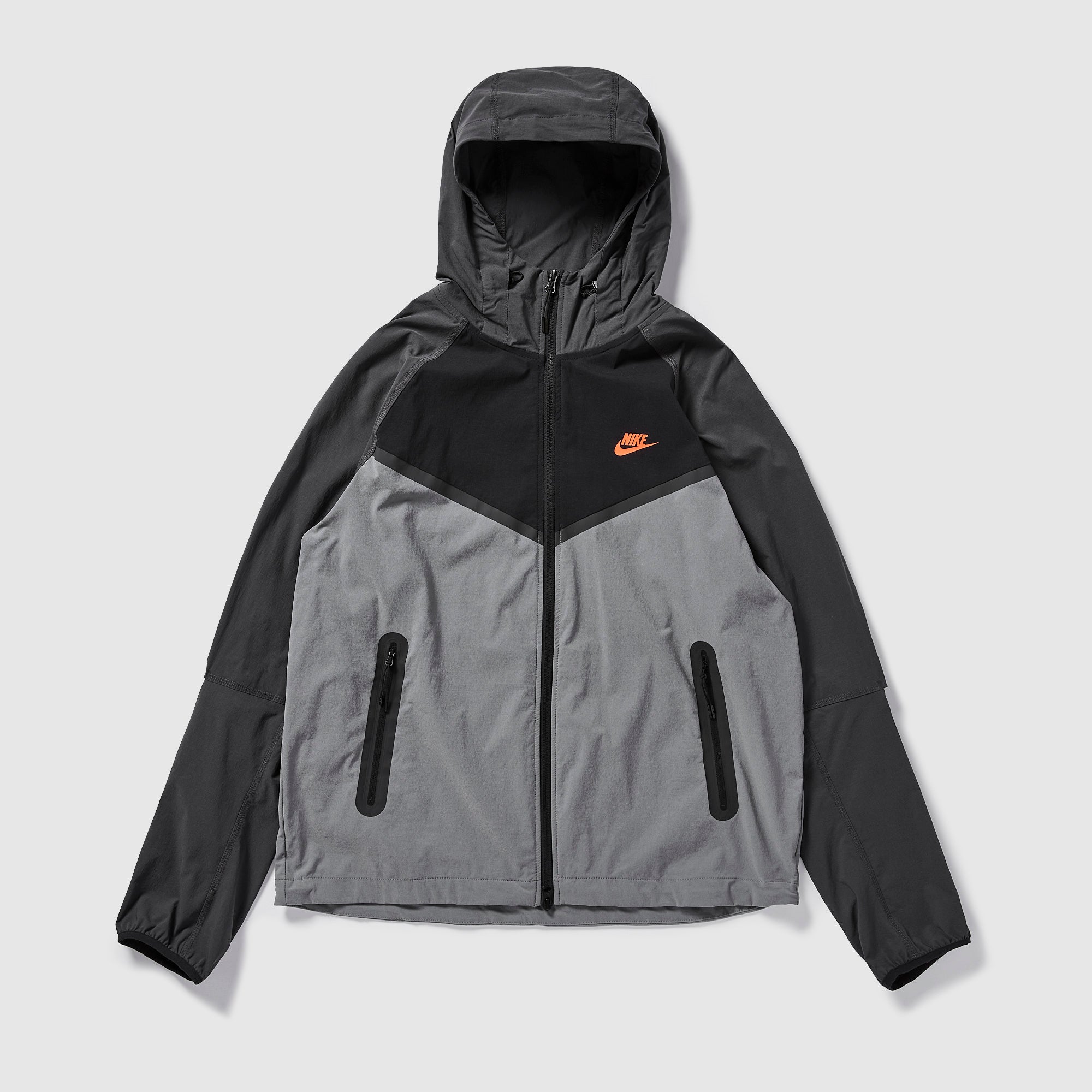 Nike Sportswear Tech Woven Full-Zip Windrunner Jacket - Smoke Grey