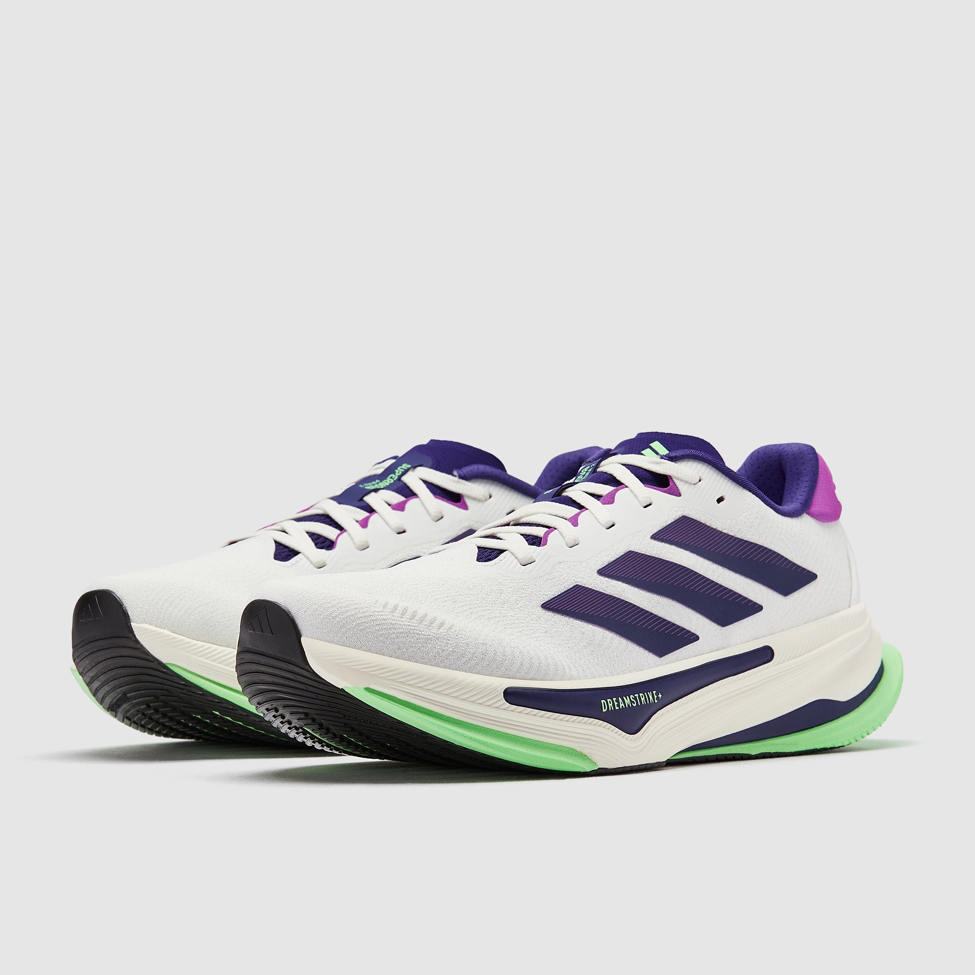 puryumu2  adidas Supernova Prima 2 - Core White/Collegiate Purple/Lime Burst