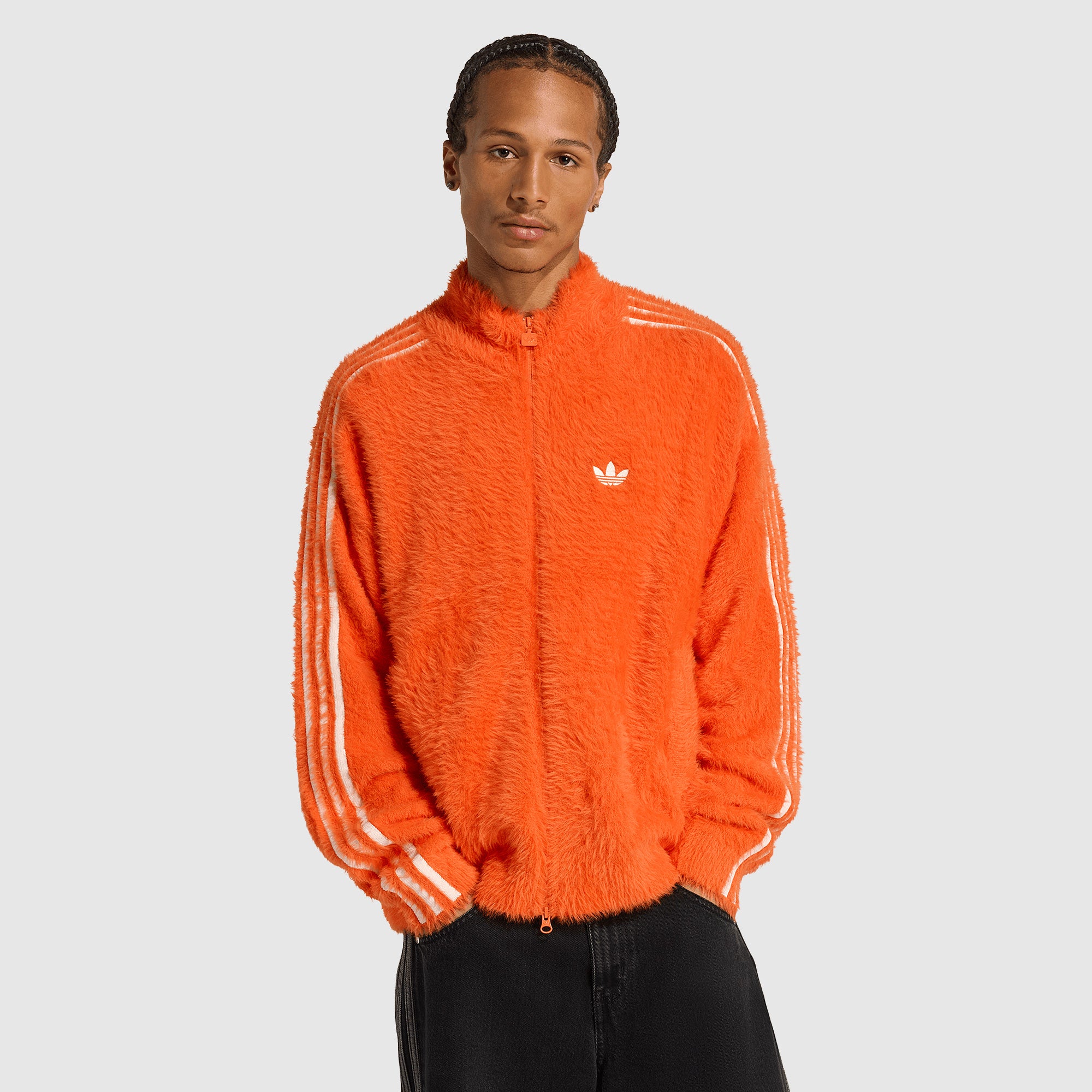 adidas Originals Faux Mohair Classic Track Top - Semi Impact