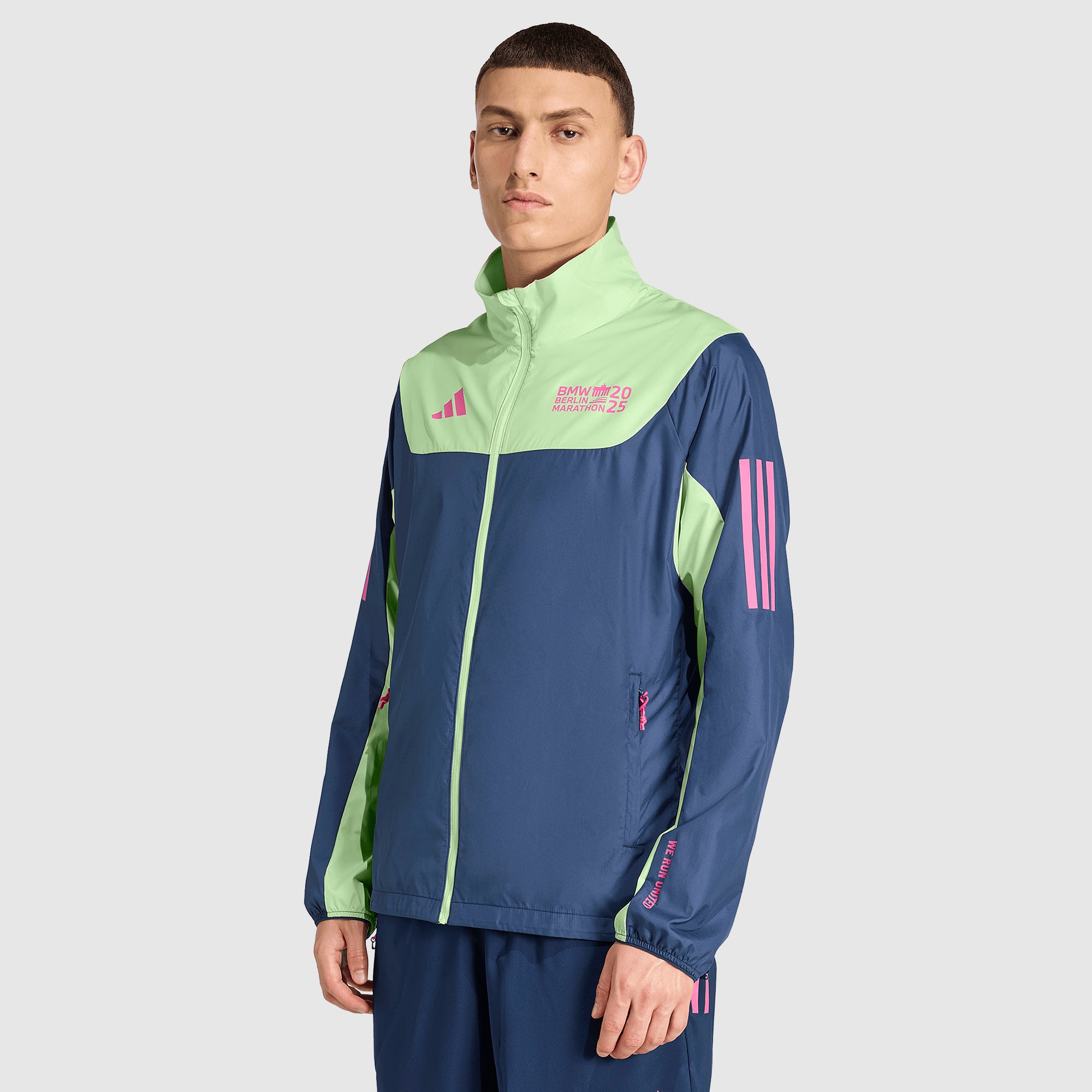 adidas Berlin Marathon Legends Jacket - Collegiate Navy