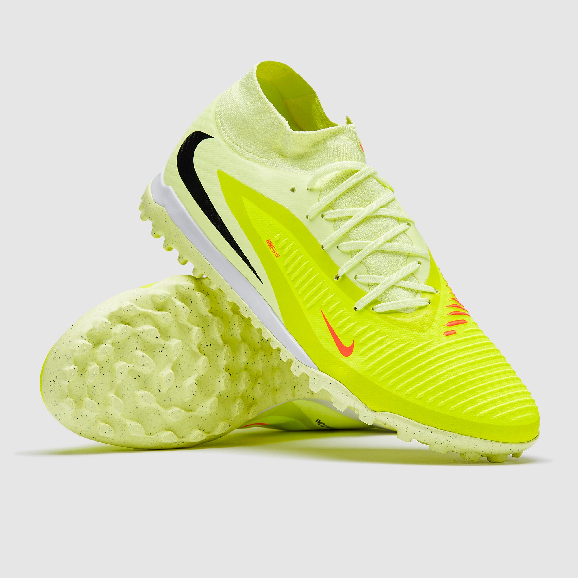 Nike Phantom 6 Academy High Turf - Hyper Crimson/Black/Life Lime