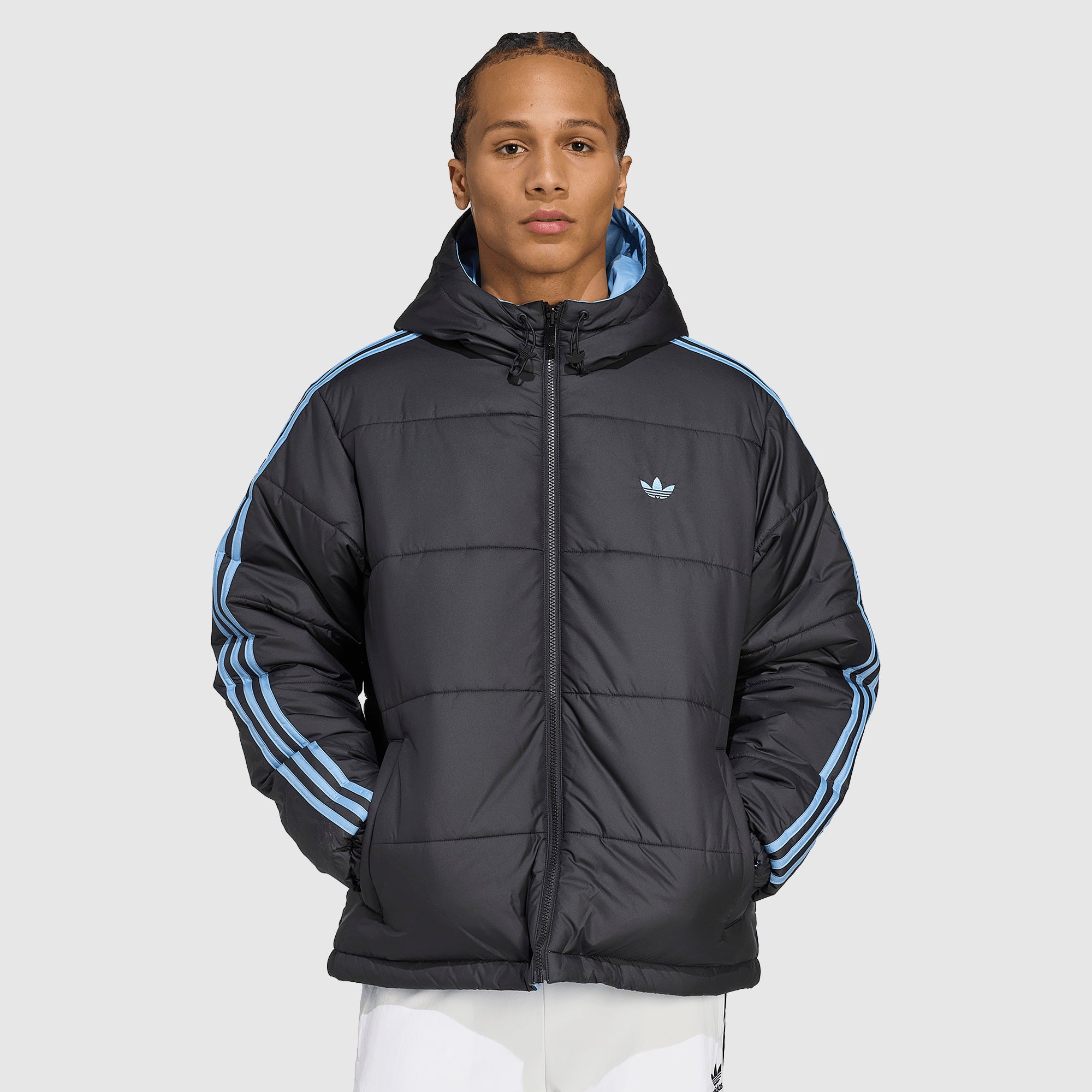 adidas Originals Adicolor Reversible Jacket - Black/Ash Blue