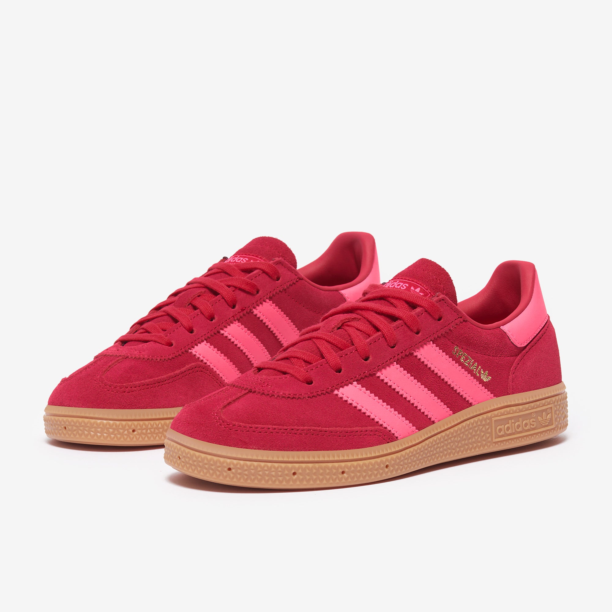 adidas Originals Younger Kids Handball Spezial (PS) - Ruby Red/Lucid Pink/Gum  - Trainers